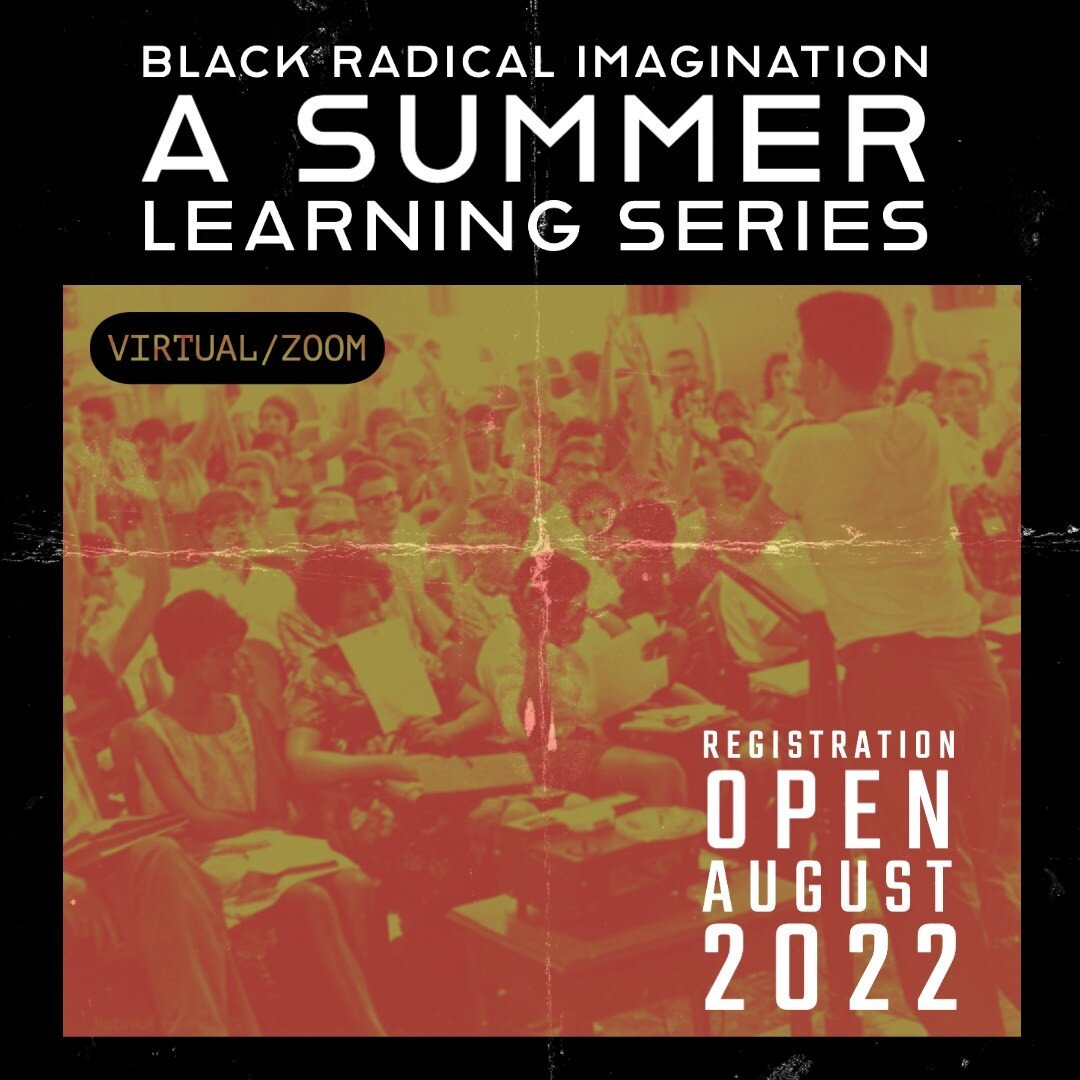 On our way to Black Liberation we have to keep learning new skills to win for Black lives. We tap into our Black Radical Imagination to see what this world will look like.
.
We&rsquo;re excited to announce &lsquo;Black Radical Imagination&rsquo;, our