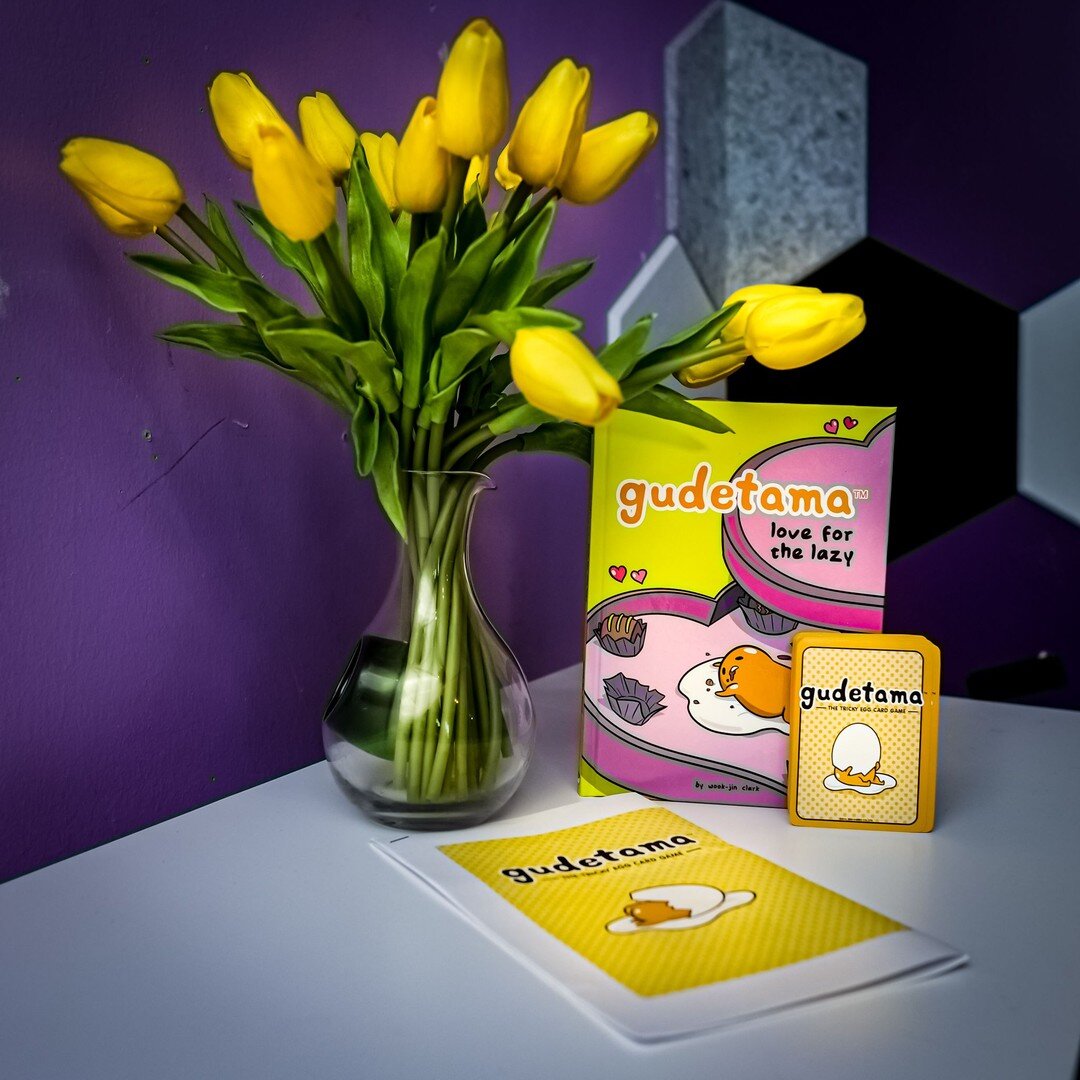 If there is one thing my family is obsessed with, it's Gudetama &amp; Pusheen. Renegade Games is coming out with a Gudetama Trick Taking Game and it's absolutely PERFECT! &lt;3