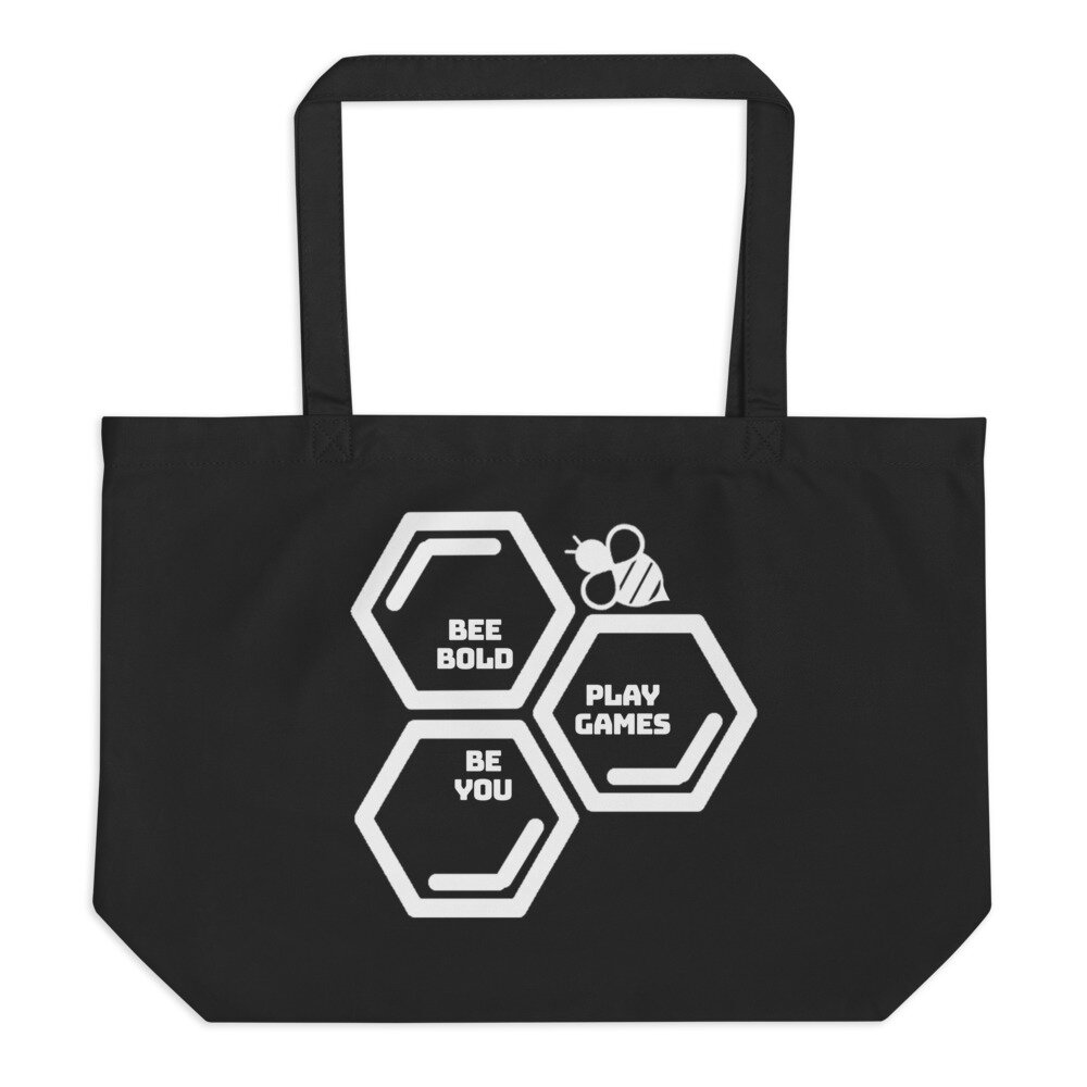 Be Bold Games Large Organic Tote Bag
