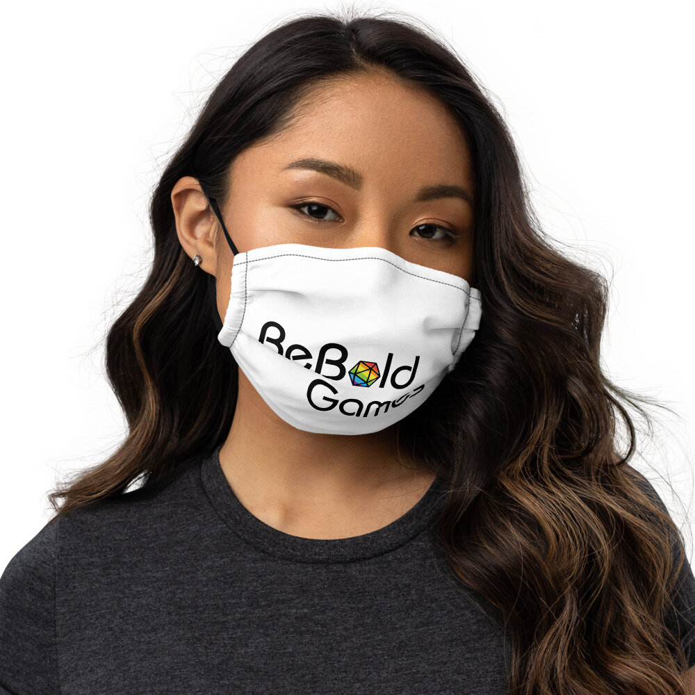 Be Bold Games Premium face mask
