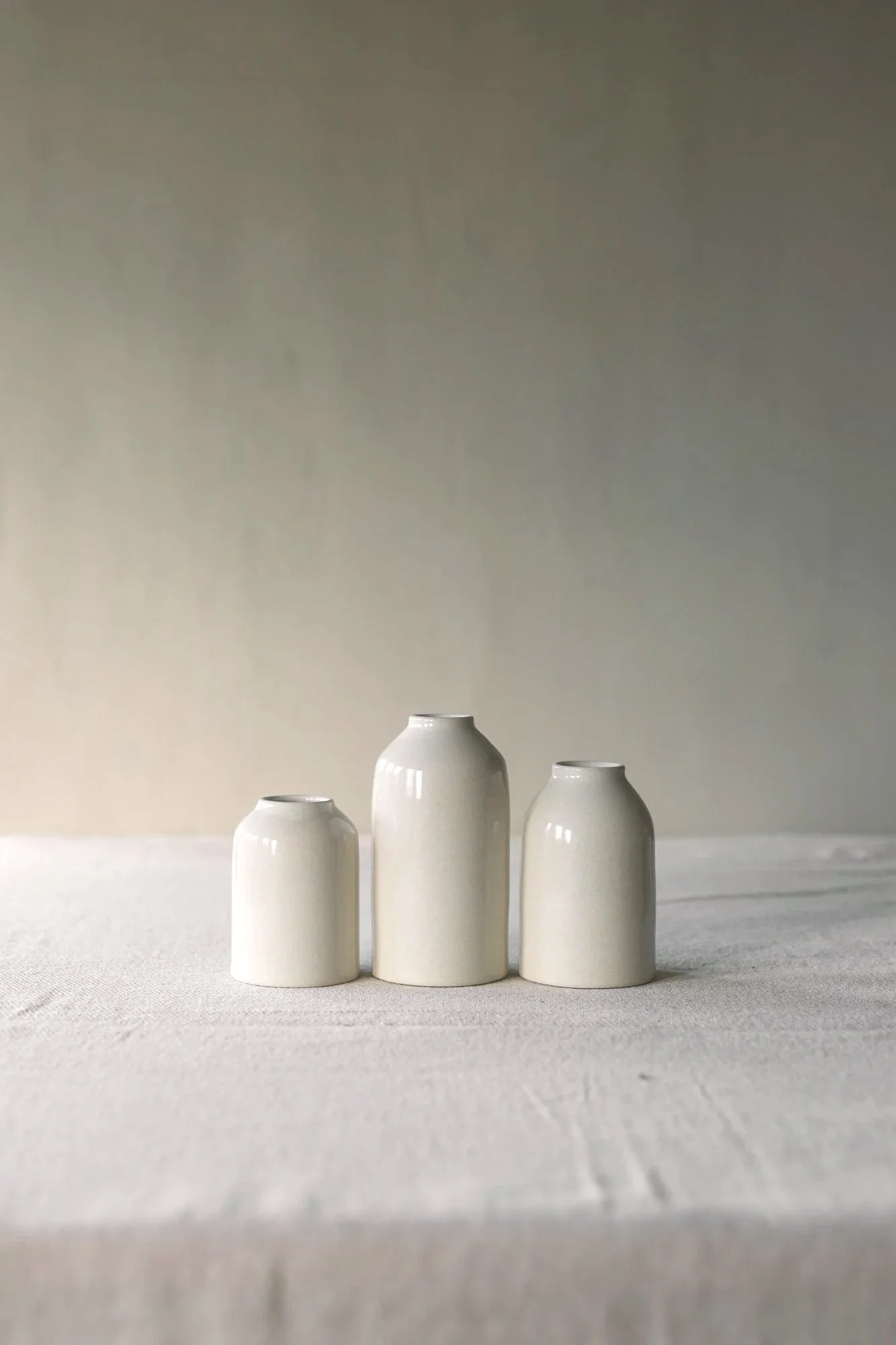Tablescape Vase Set in Buttermilk