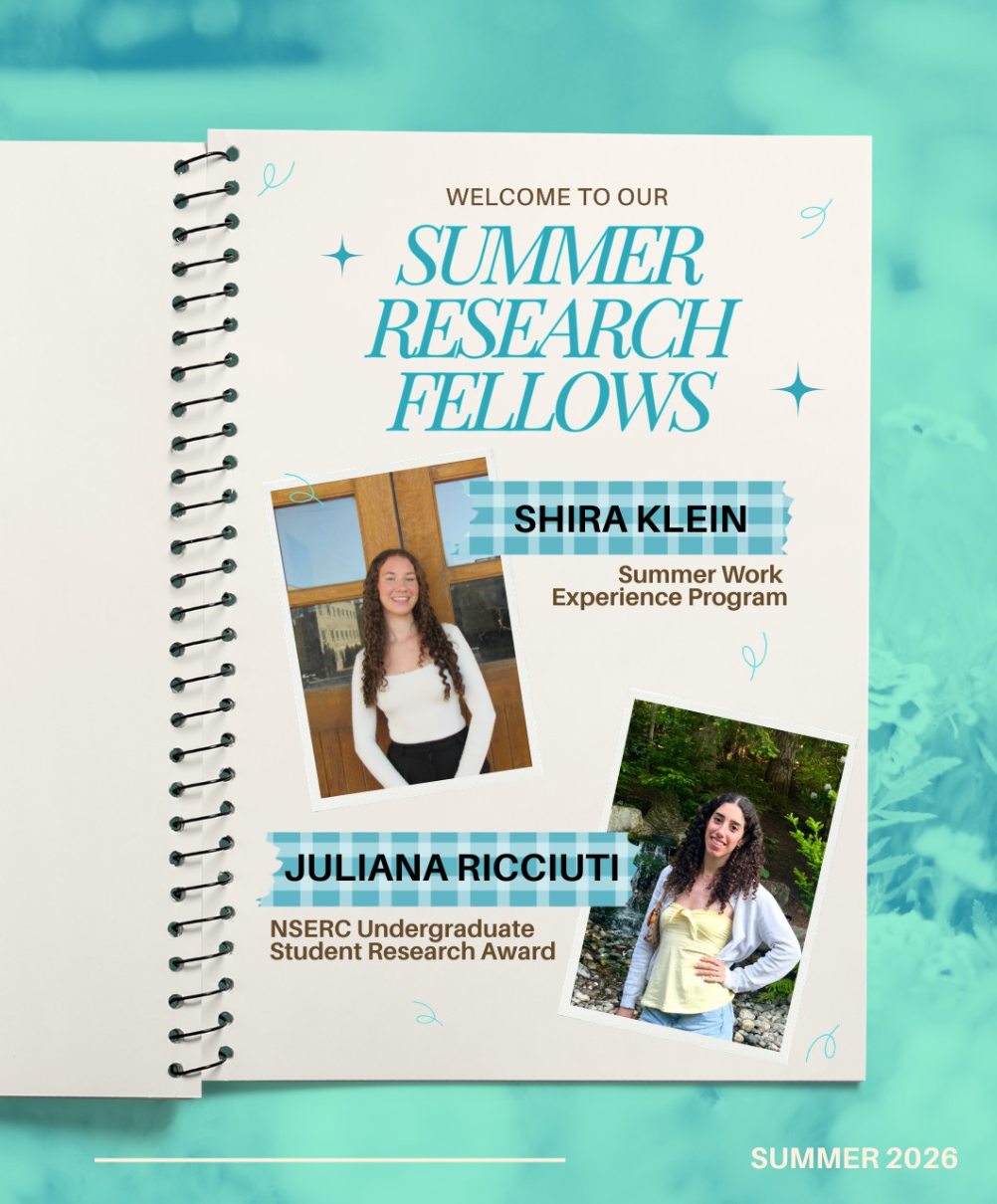 Welcome to the 2026 summer research fellows!