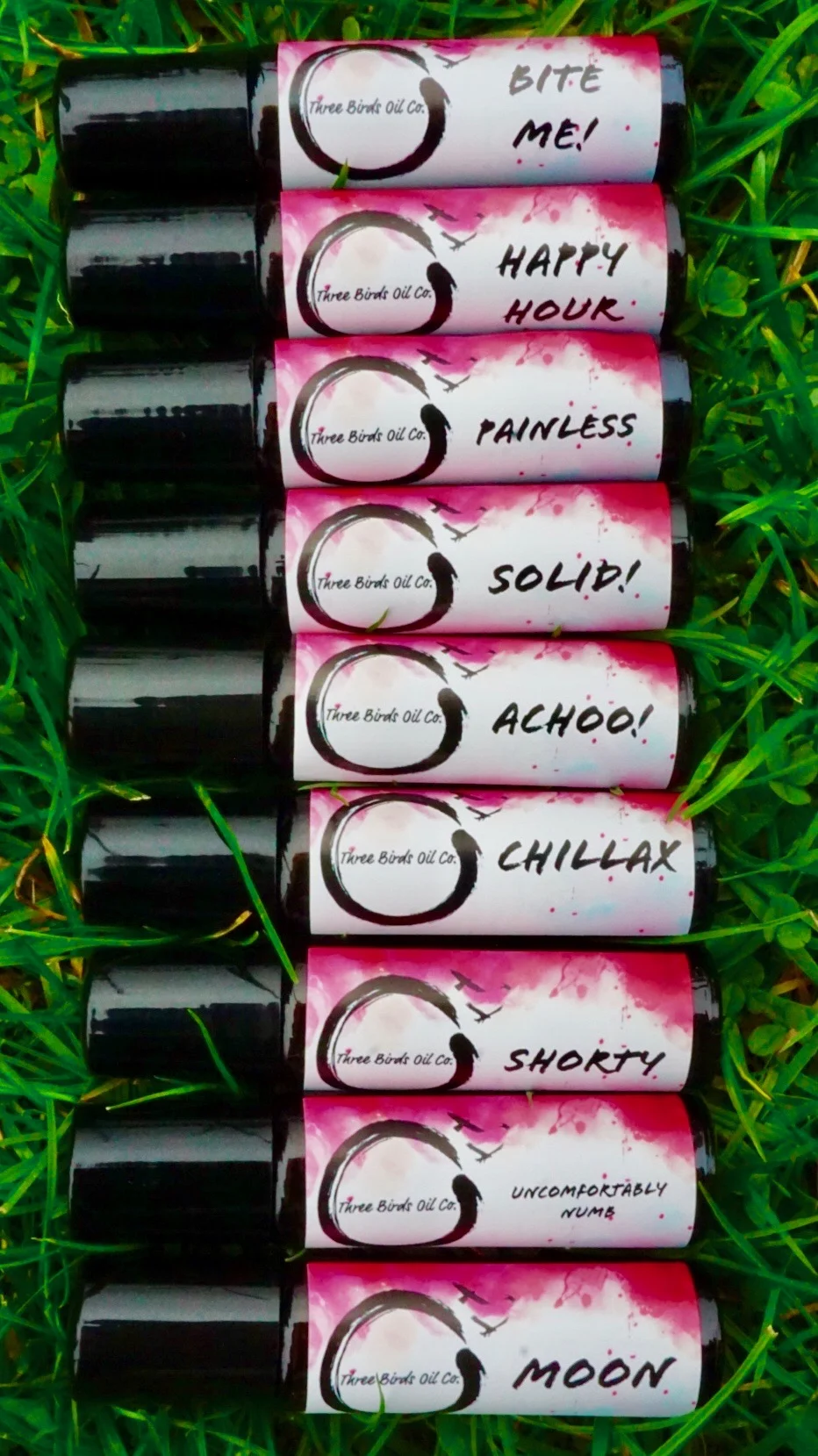 Full Set of 10ml Essential Oil Rollers