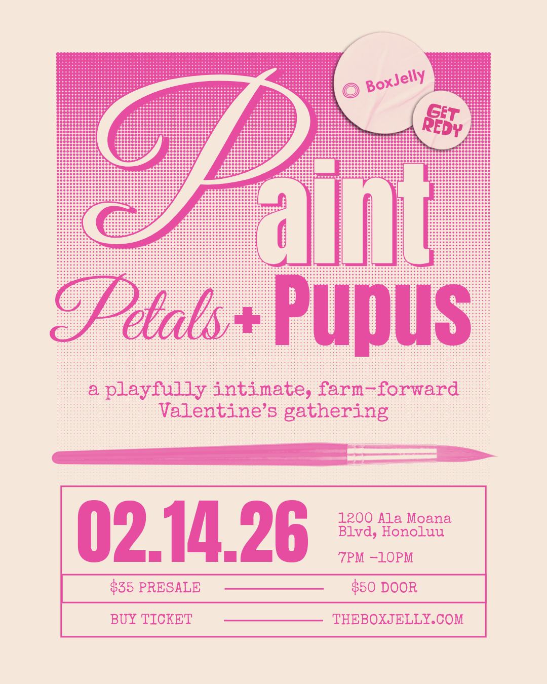 Paint, Petal’s, and Pupu’s