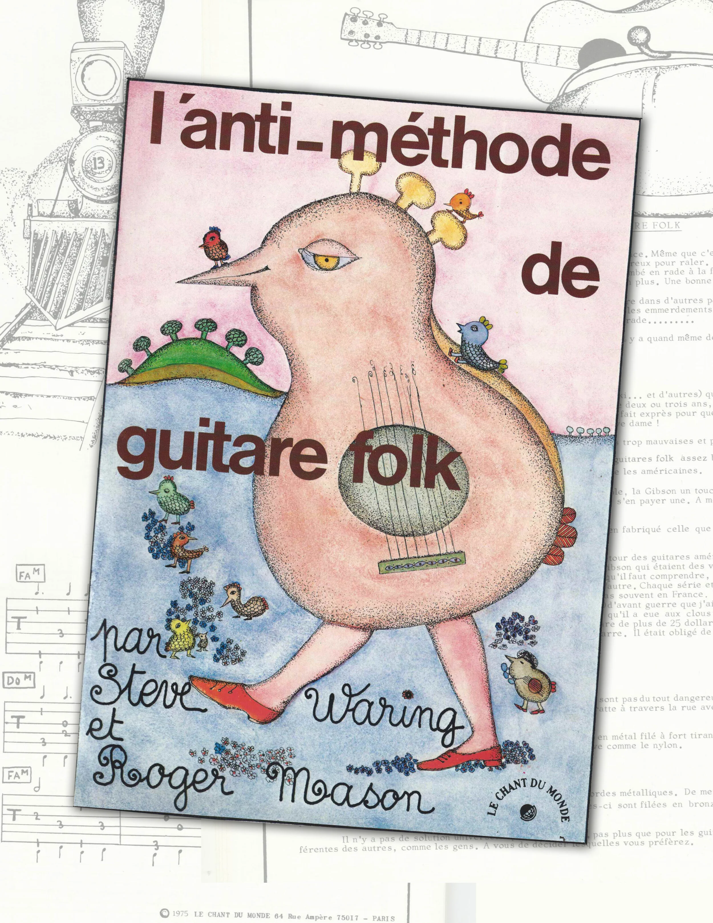 Anti-méthode de la guitare folk - (Digital Book Edition)