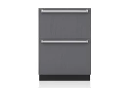 Sub-ZERO’S 24” DESIGNER REFRIGERATOR DRAWERS ARE PANEL-READY, ALLOWING YOU TO CUSTOMIZE YOUR KITCHEN TO PERFECTION.