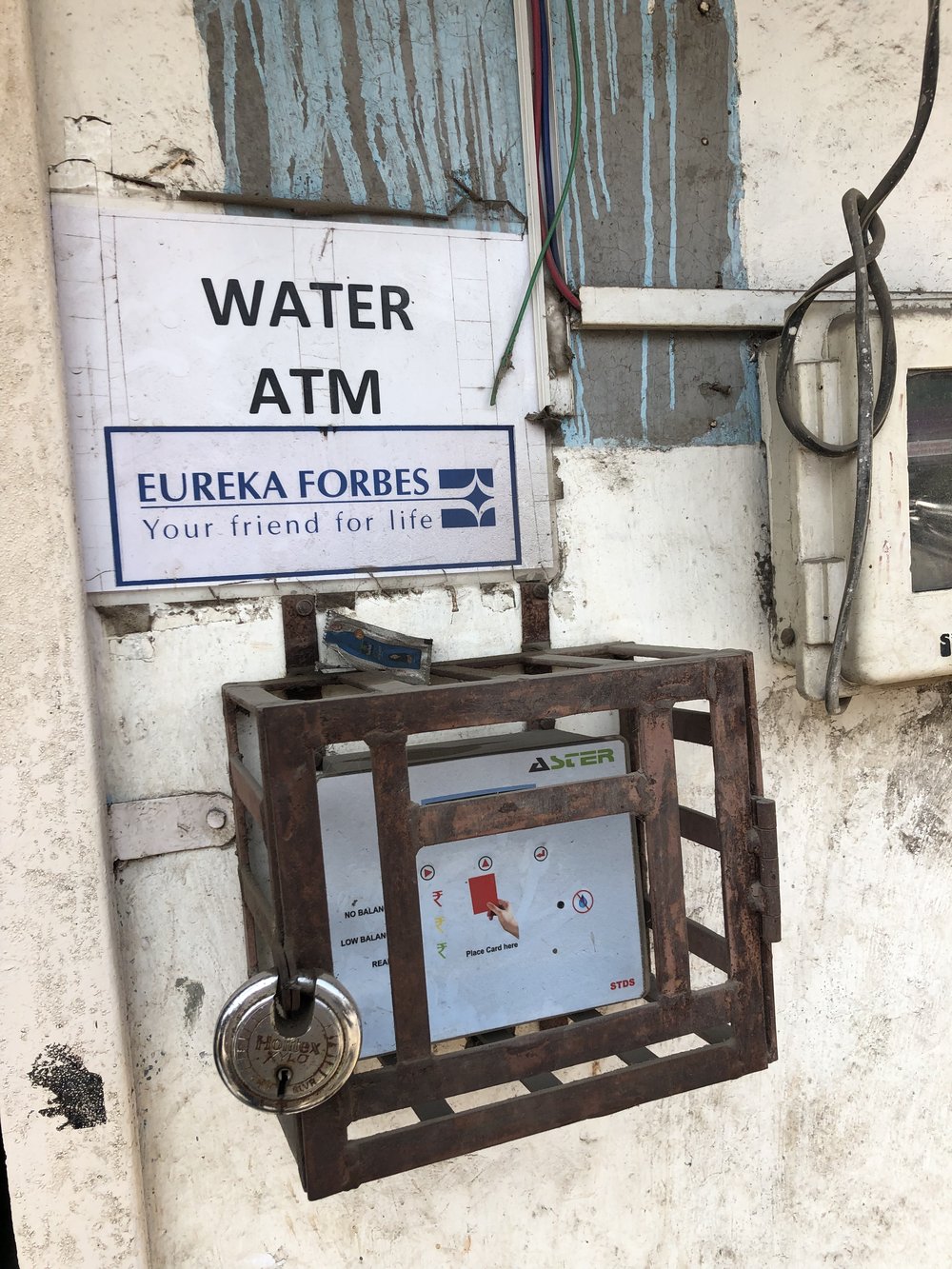  They can get water after working hours with this ATM 