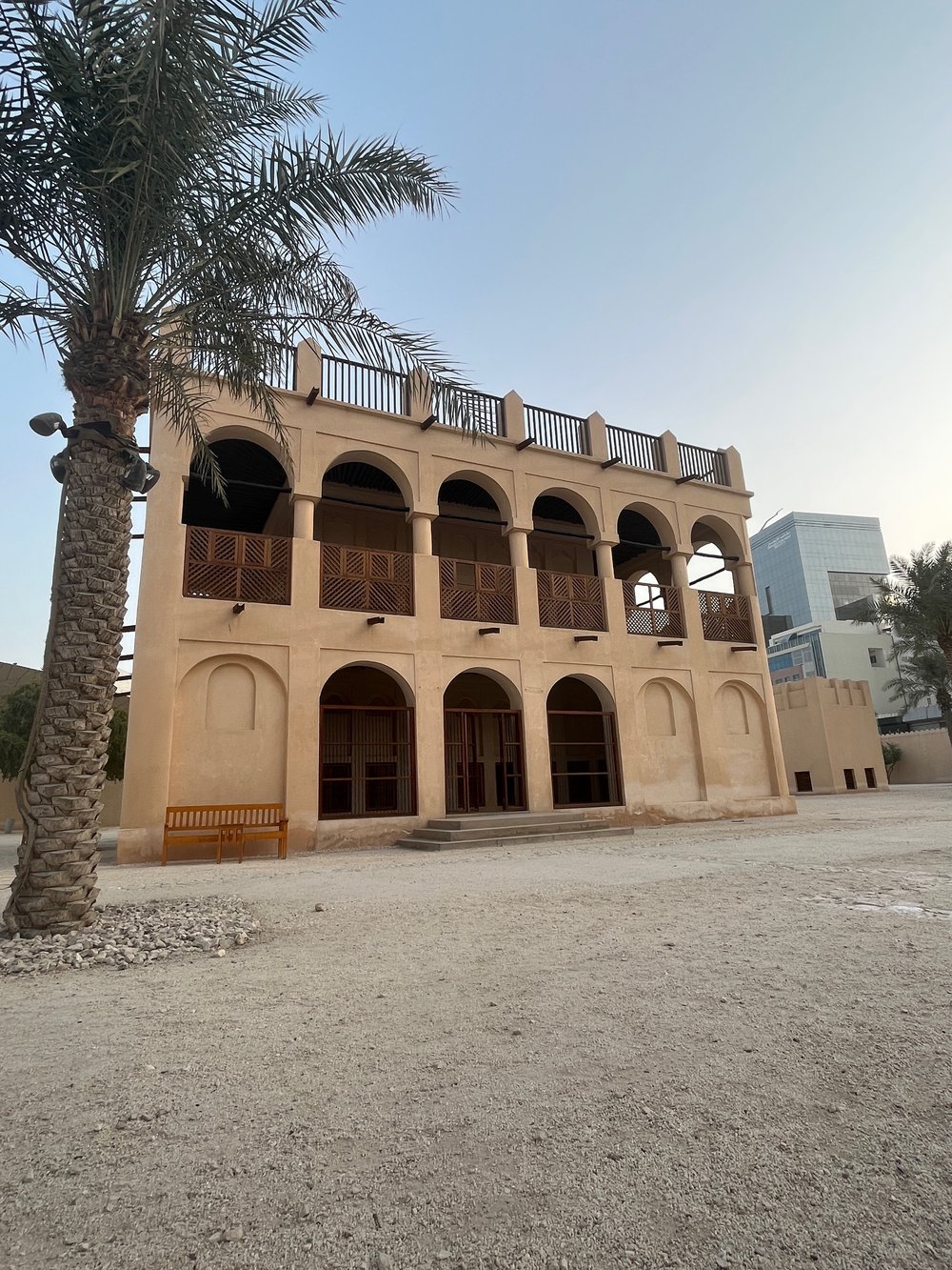  The walkway to the palace 