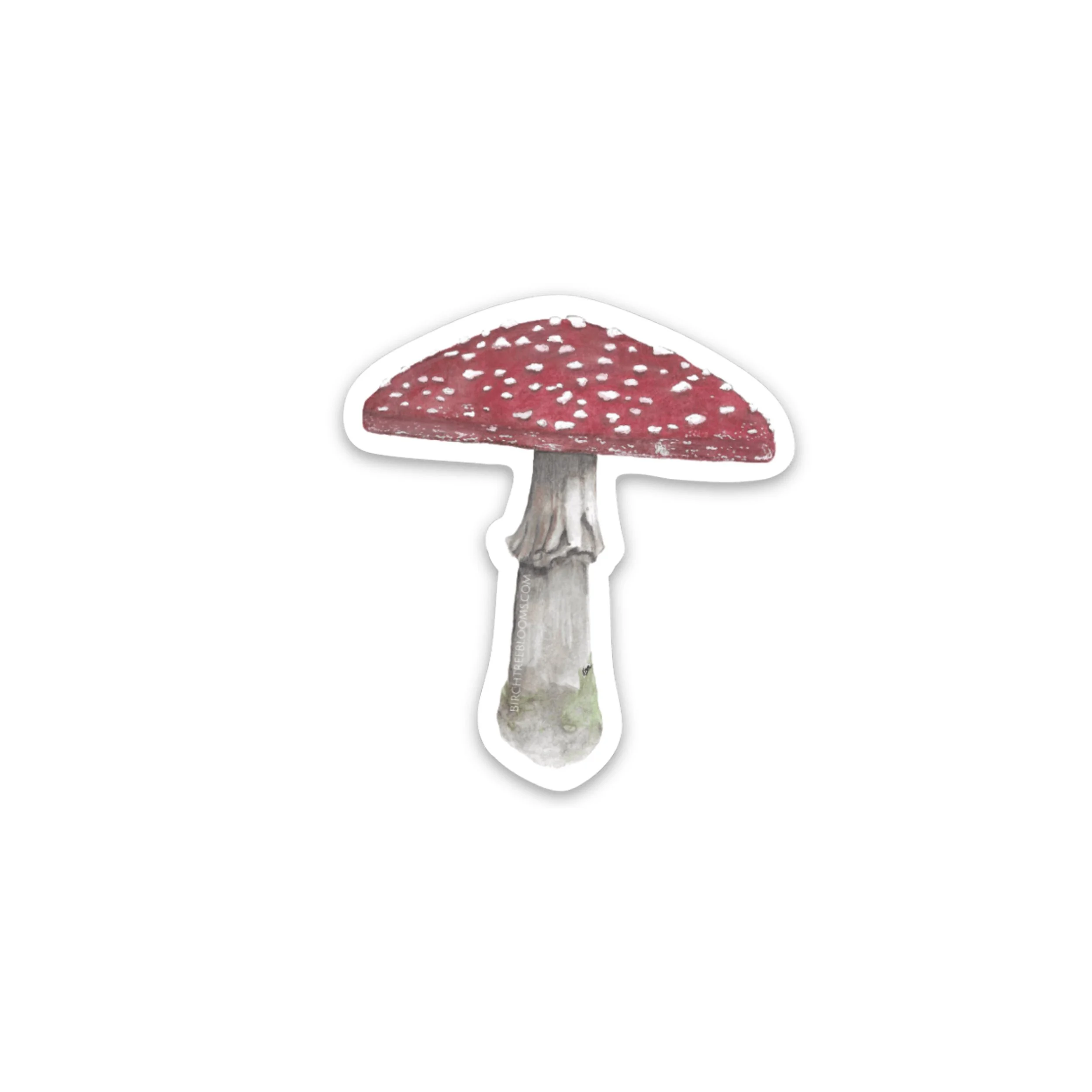 | FLY AGARIC MUSHROOM | 2" or 4" Sticker