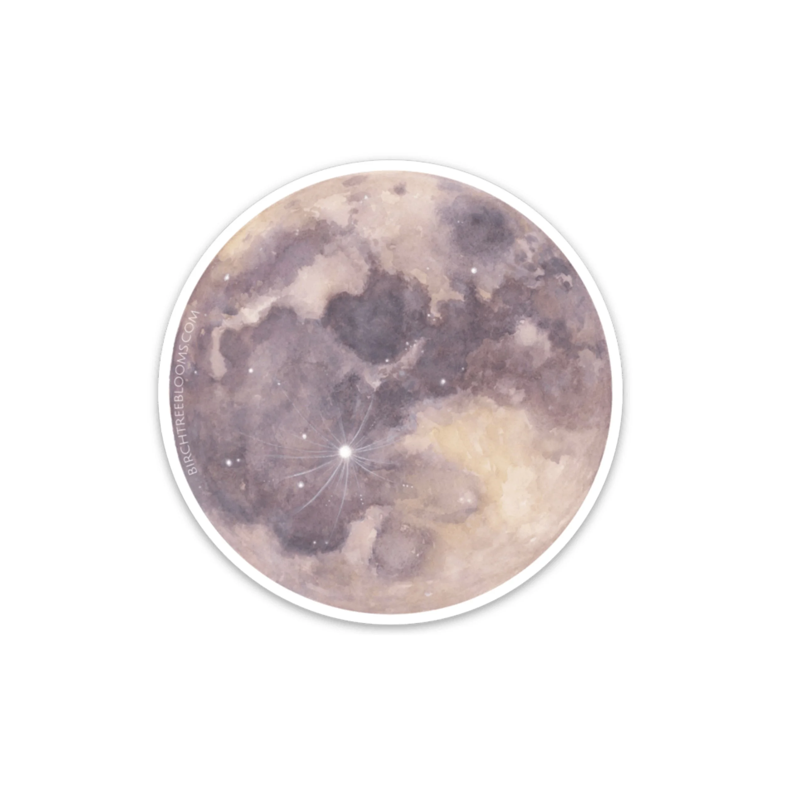 | AUTUMNAL MOON | 3" Vinyl Sticker