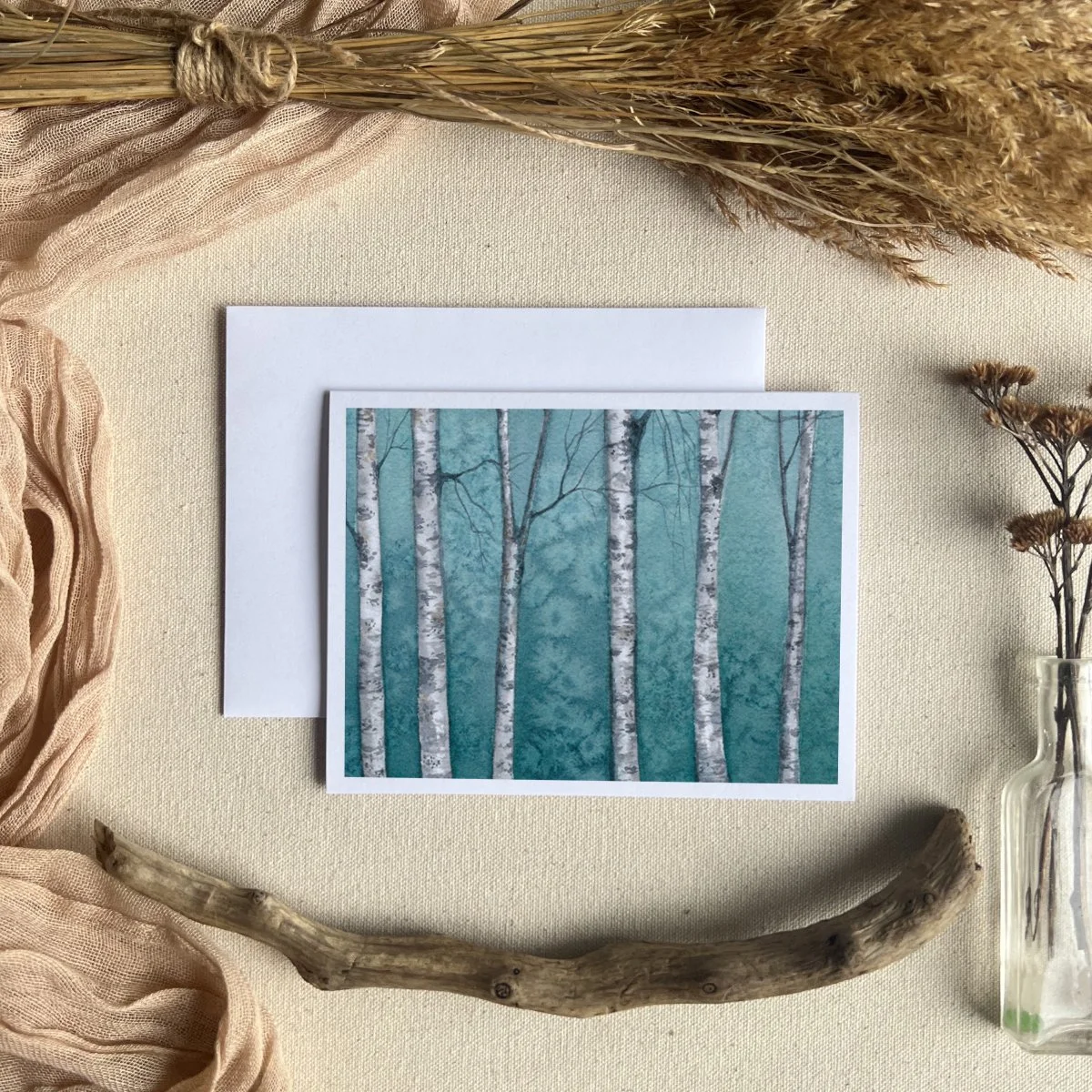 | BIRCH TREES | Greeting Cards