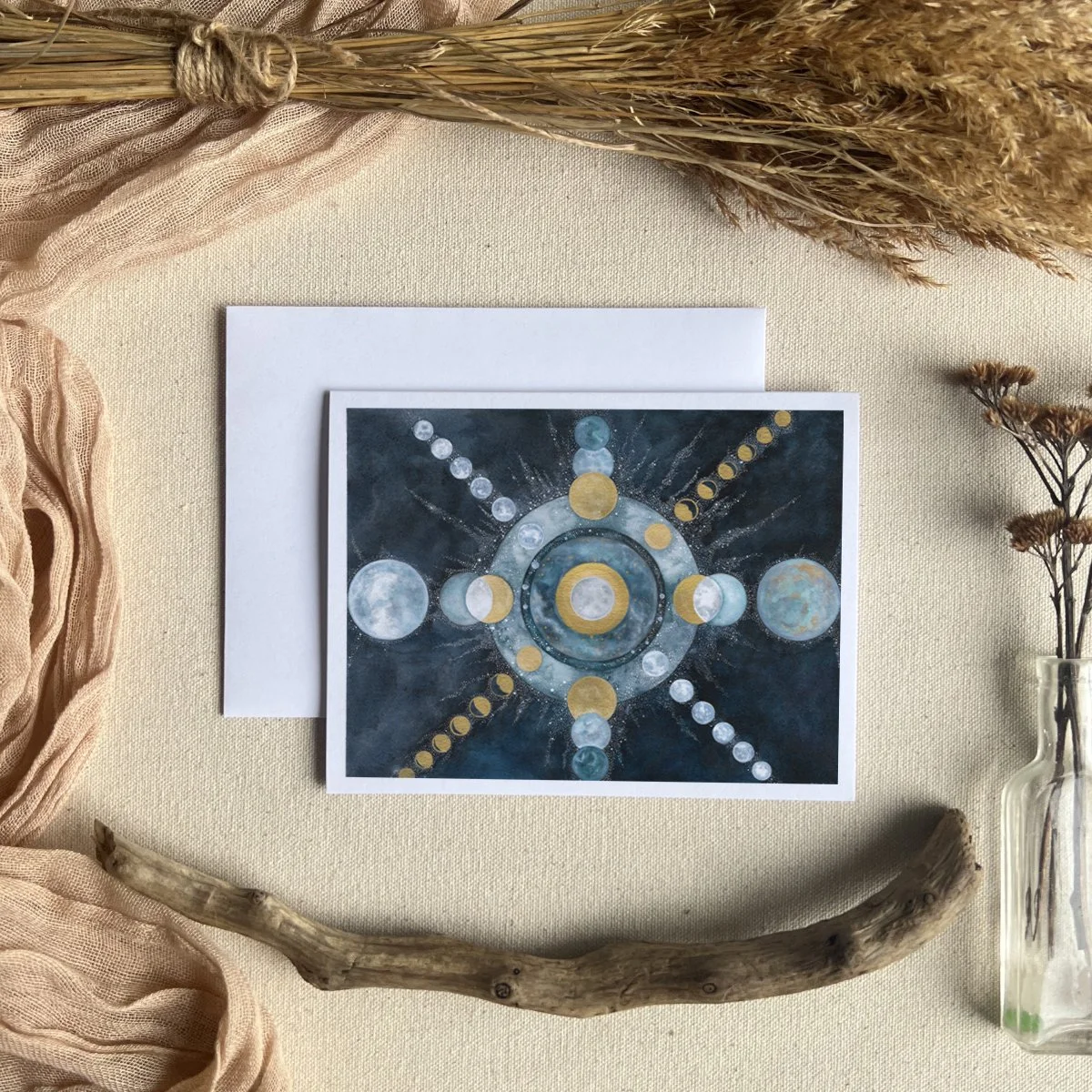 |CELESTIAL| Greeting Card