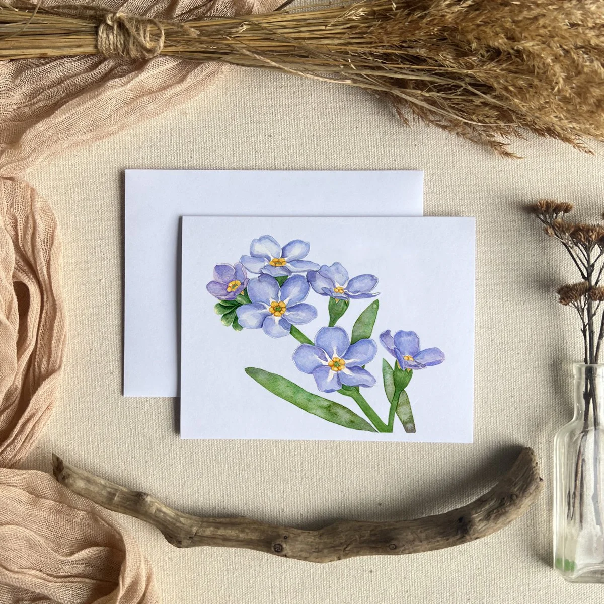 | FORGET-ME-NOT | GREETING CARD
