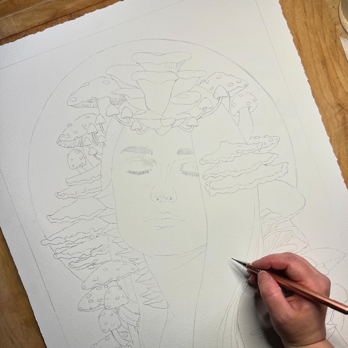 I&rsquo;ve been busy painting and filling orders over the last several weeks. This week I&rsquo;ve been working on sketching out this idea. I&rsquo;m looking forward to getting paint on the sketch. It may take me awhile. It&rsquo;s a 16x20, which is 