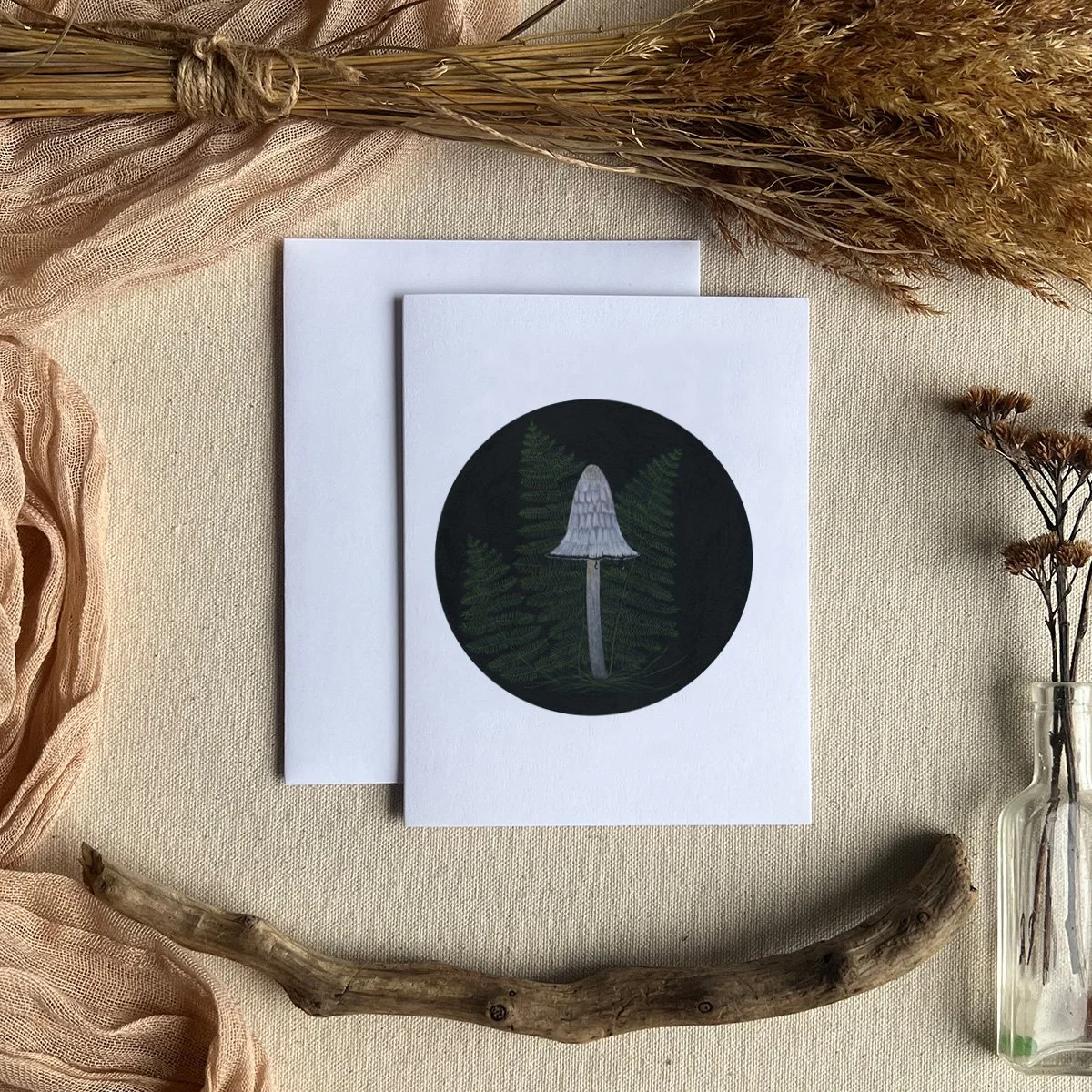 | INKY MUSHROOM | GREETING CARD