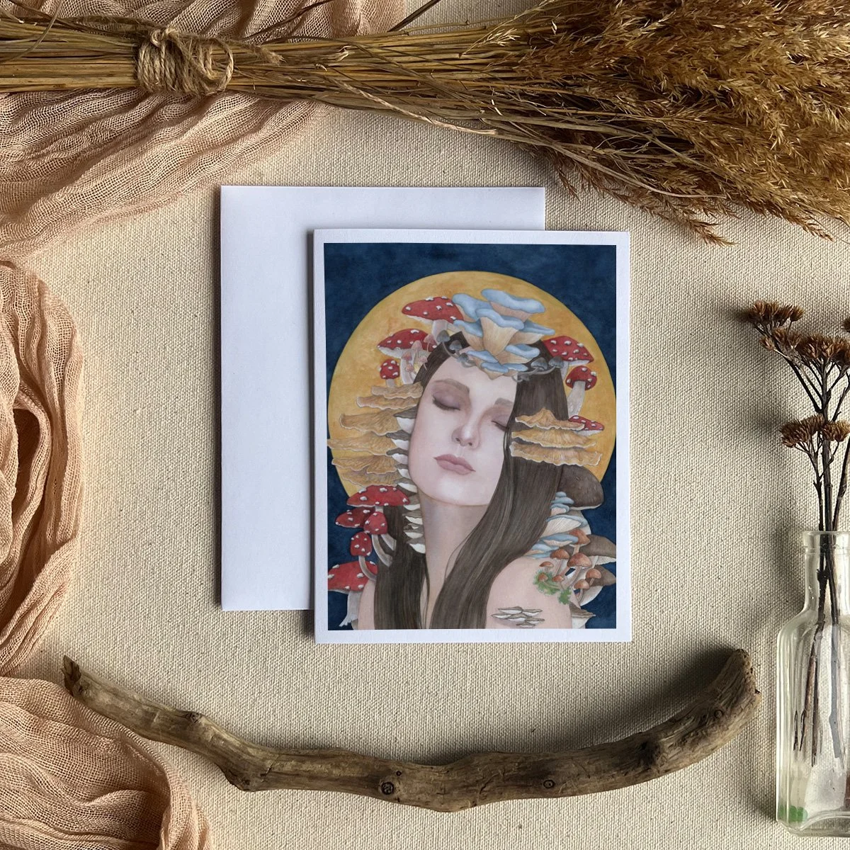 | DAUGHTER OF THE FOREST | GREETING CARD