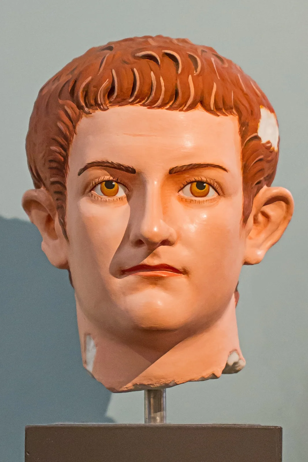 A bust of Emperor Caligula