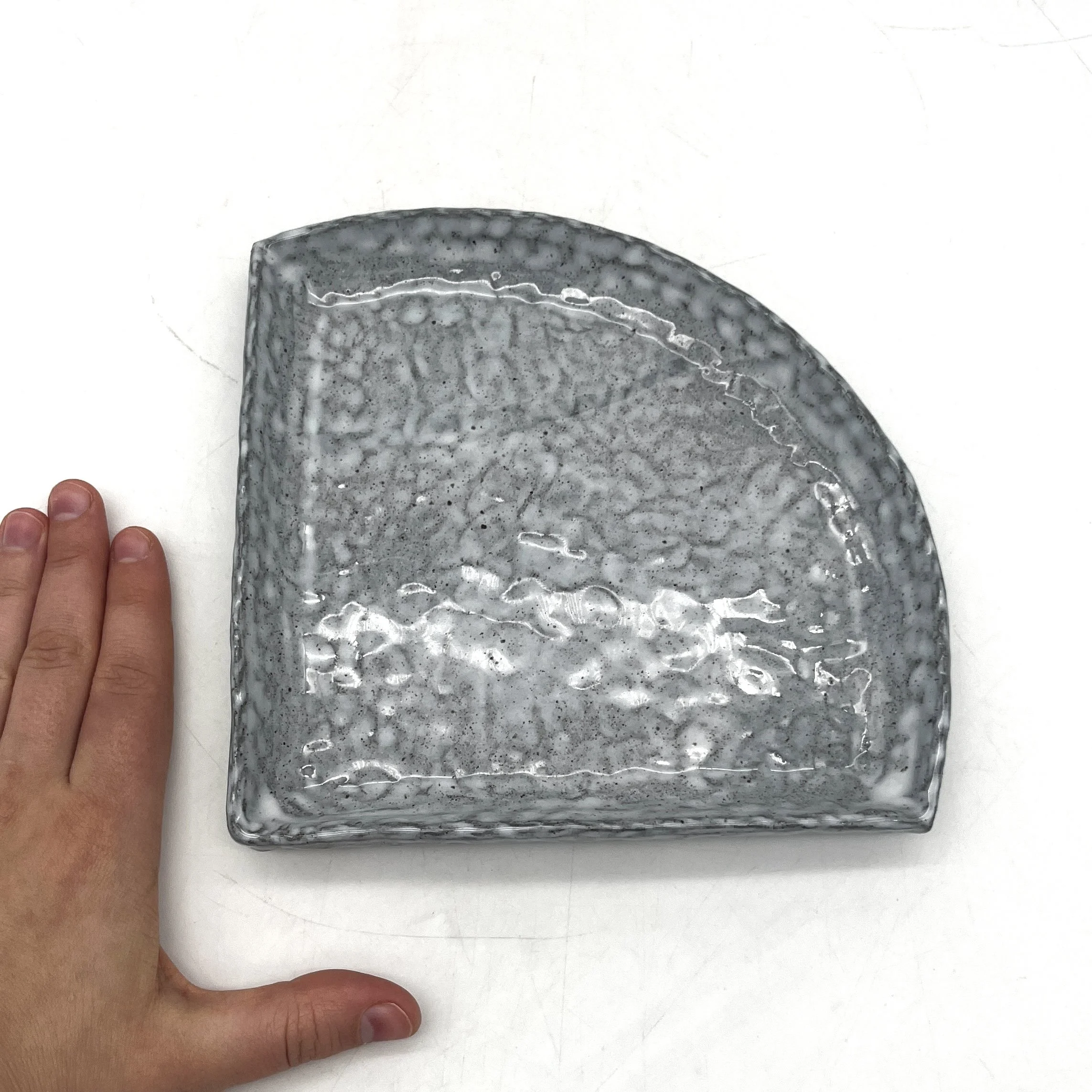 Lavender & Charcoal Side Plate