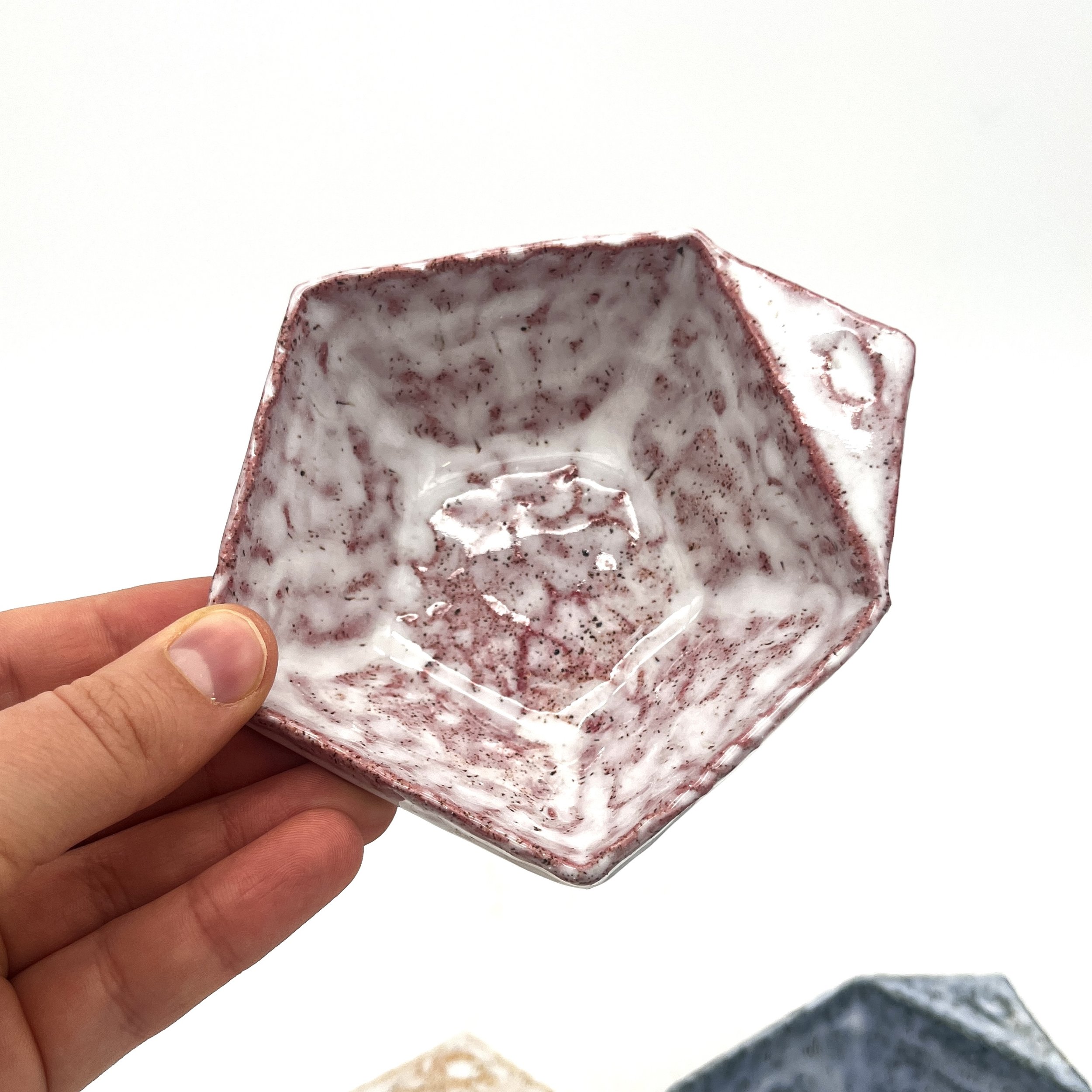 Pink & Red Monkey Dish