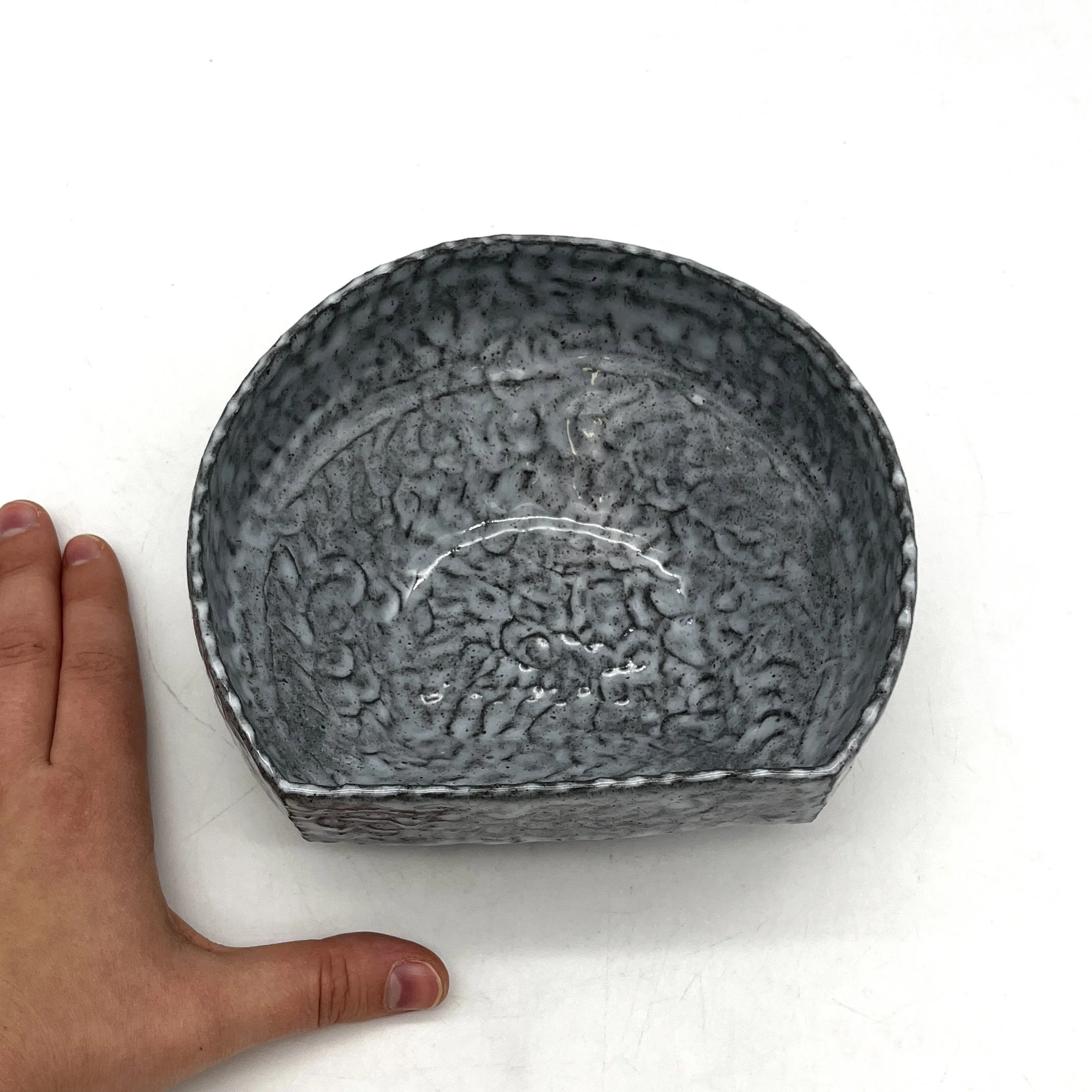 Lavender & Charcoal Everyday Bowl