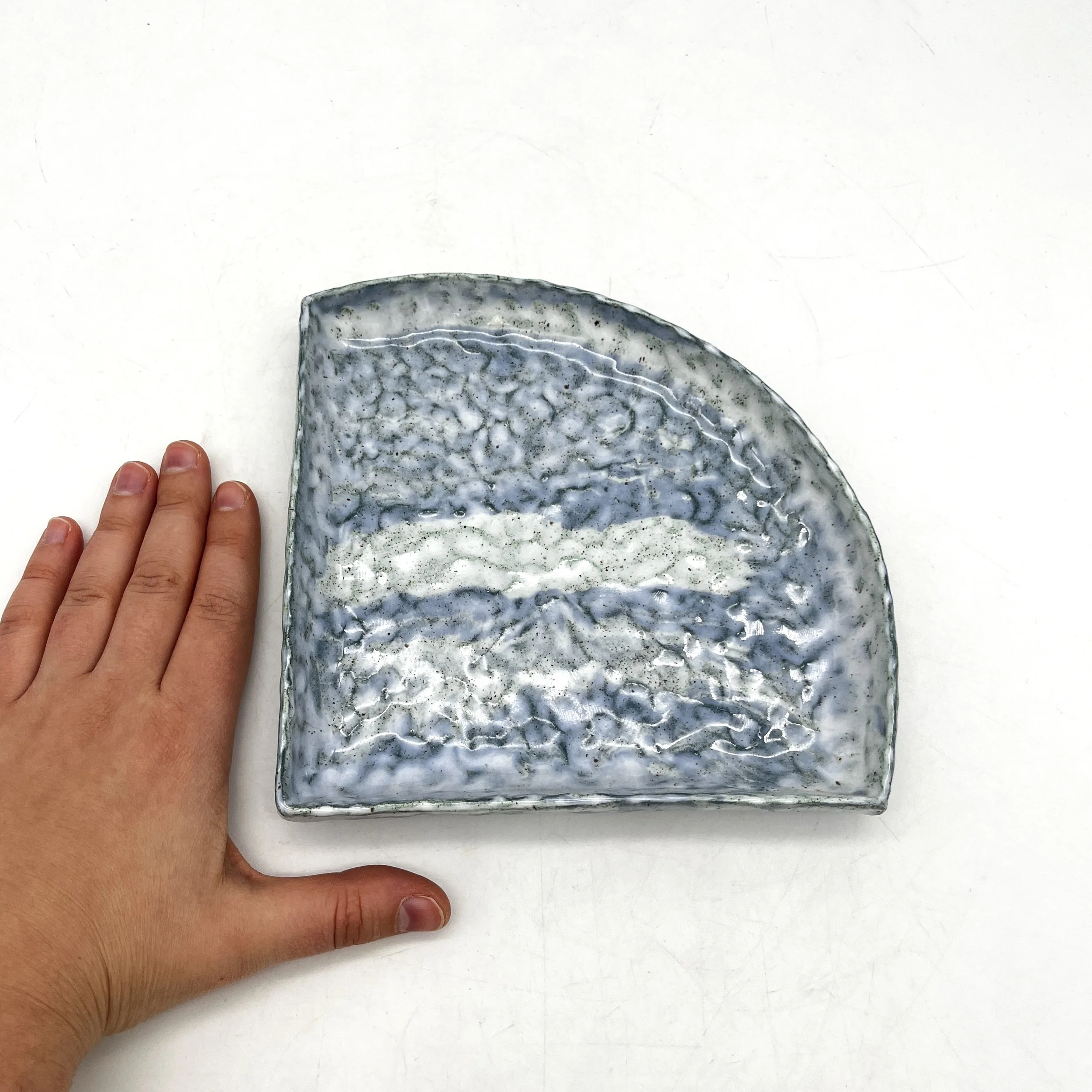 Blue & Green Side Plate