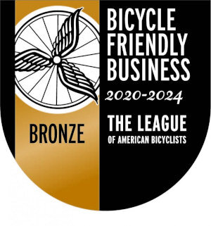 Bicycle Friendly Business Aurora Coffee Shop