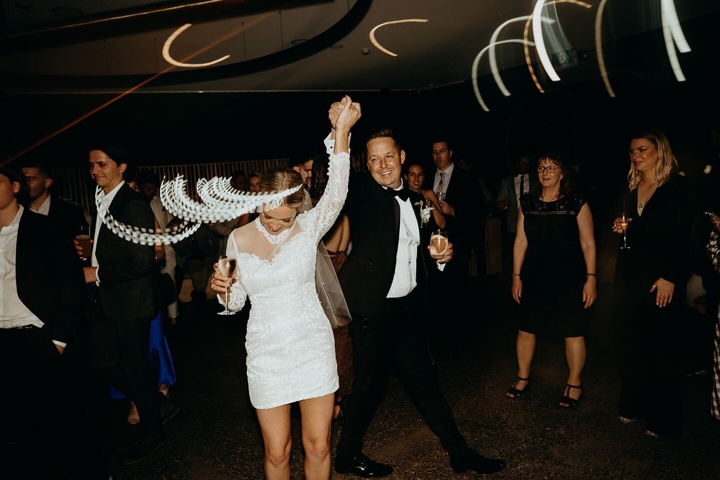 We love an outfit change! Plus more freedom for a boogie which we're all about at The Dunes 🕺🏻⁠
⁠
Photographer: @weddingswryal