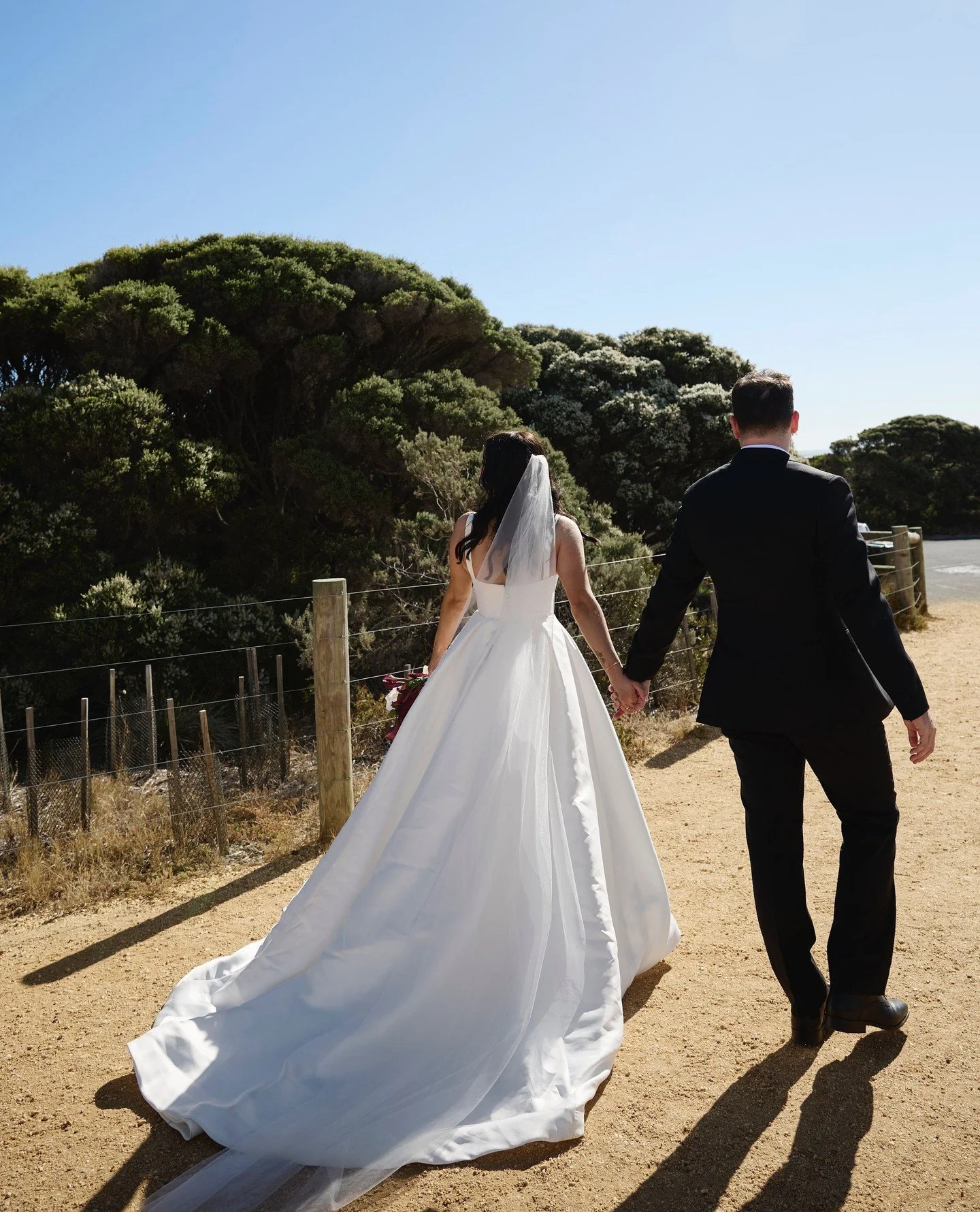 First steps as Mr &amp; Mrs! x⁠
⁠
📸 @louloumemphis