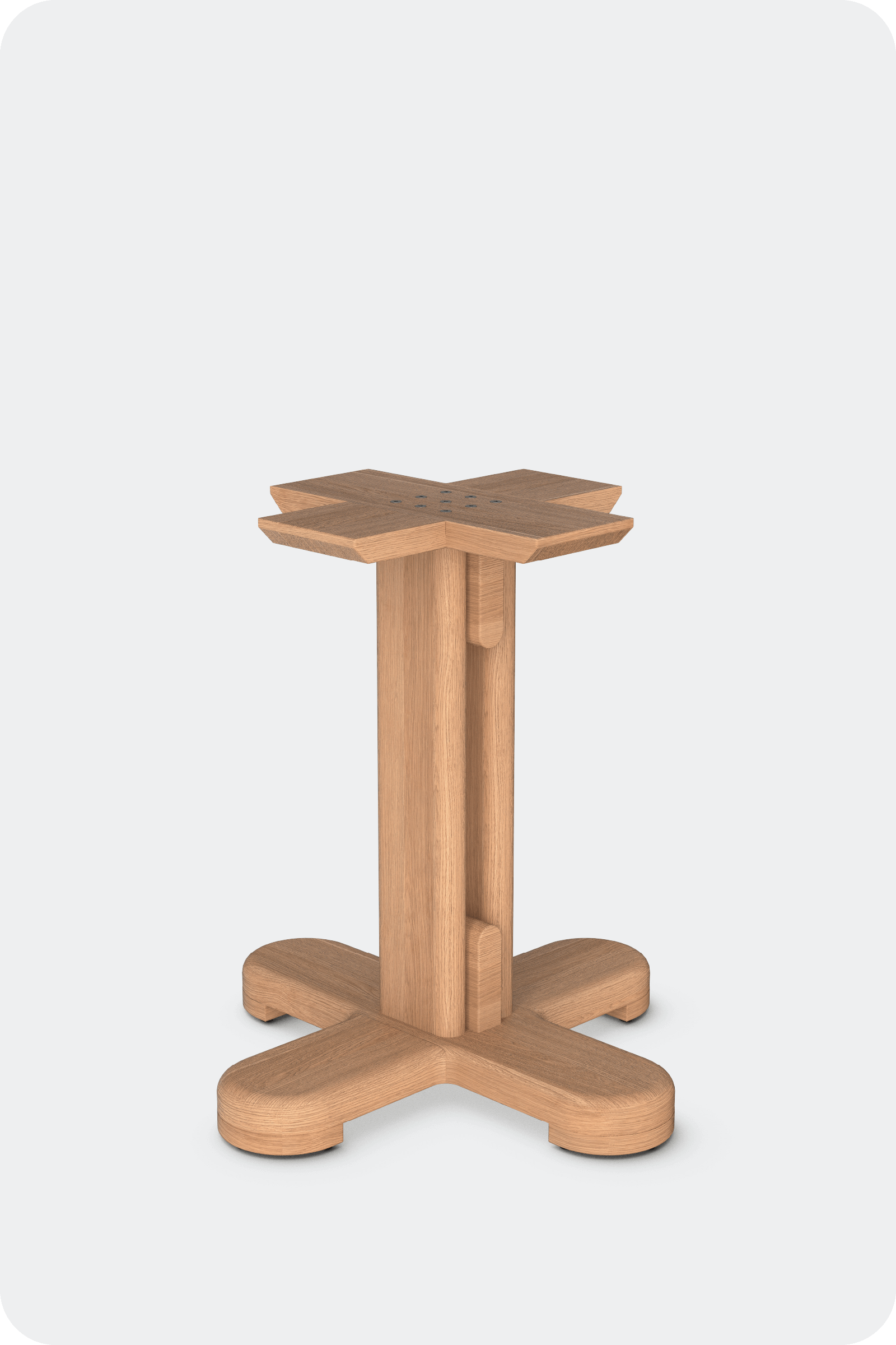 4-Way Timber Woolwich Base [135 x 42] [750mmH].png