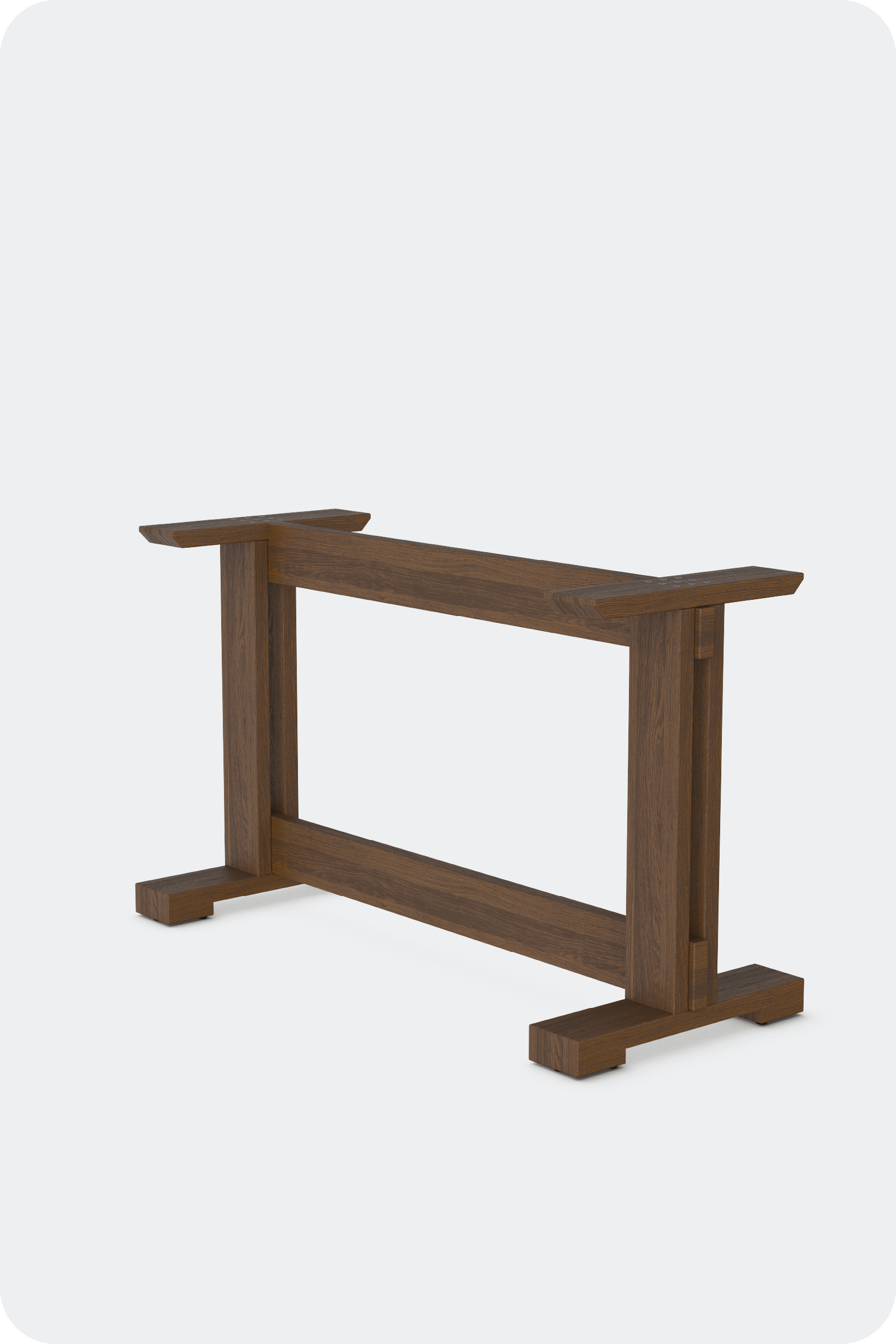 Carriage Timber Base [Light] - Square Foot