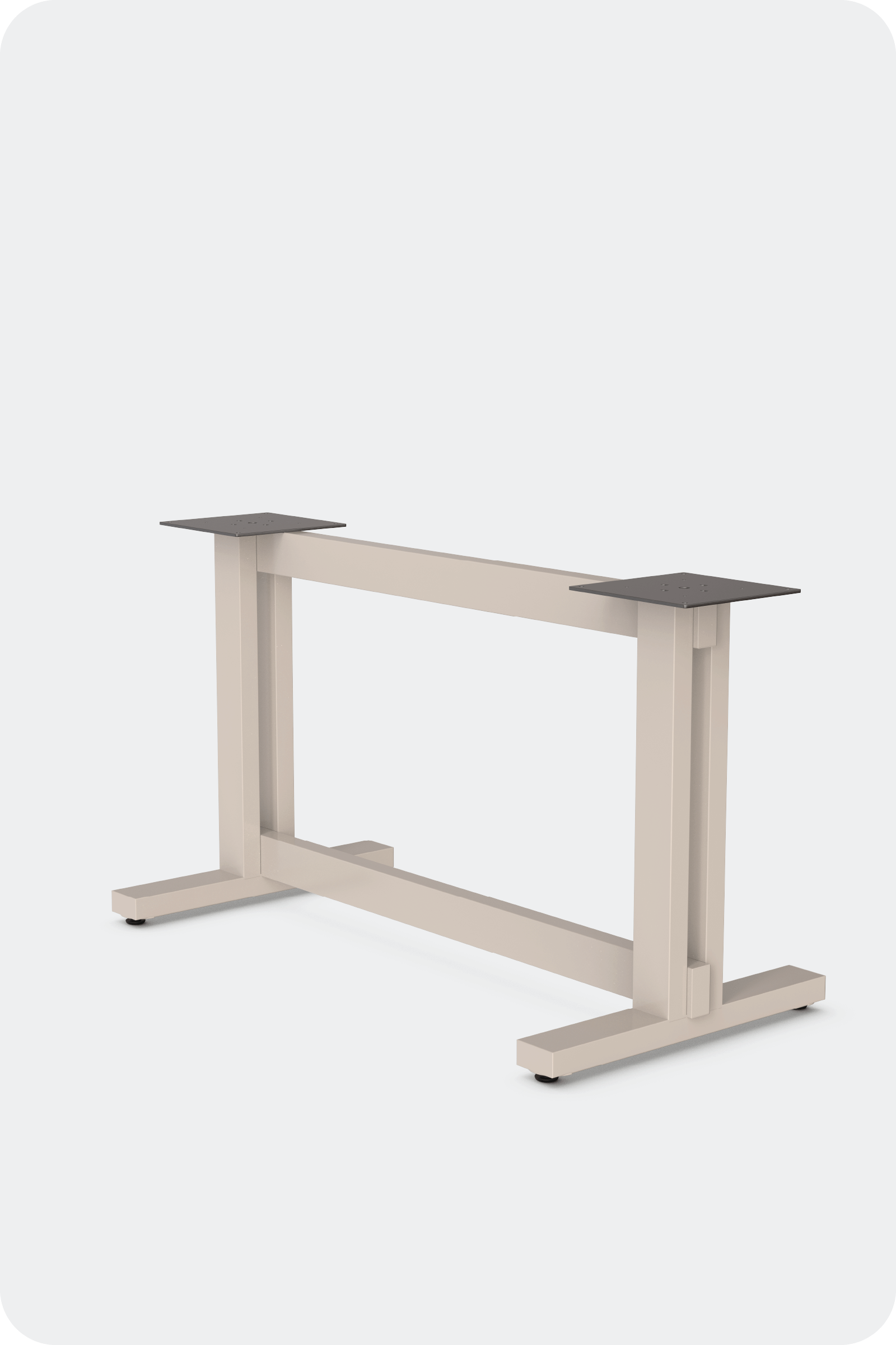 Carriage Steel Base - Square Foot