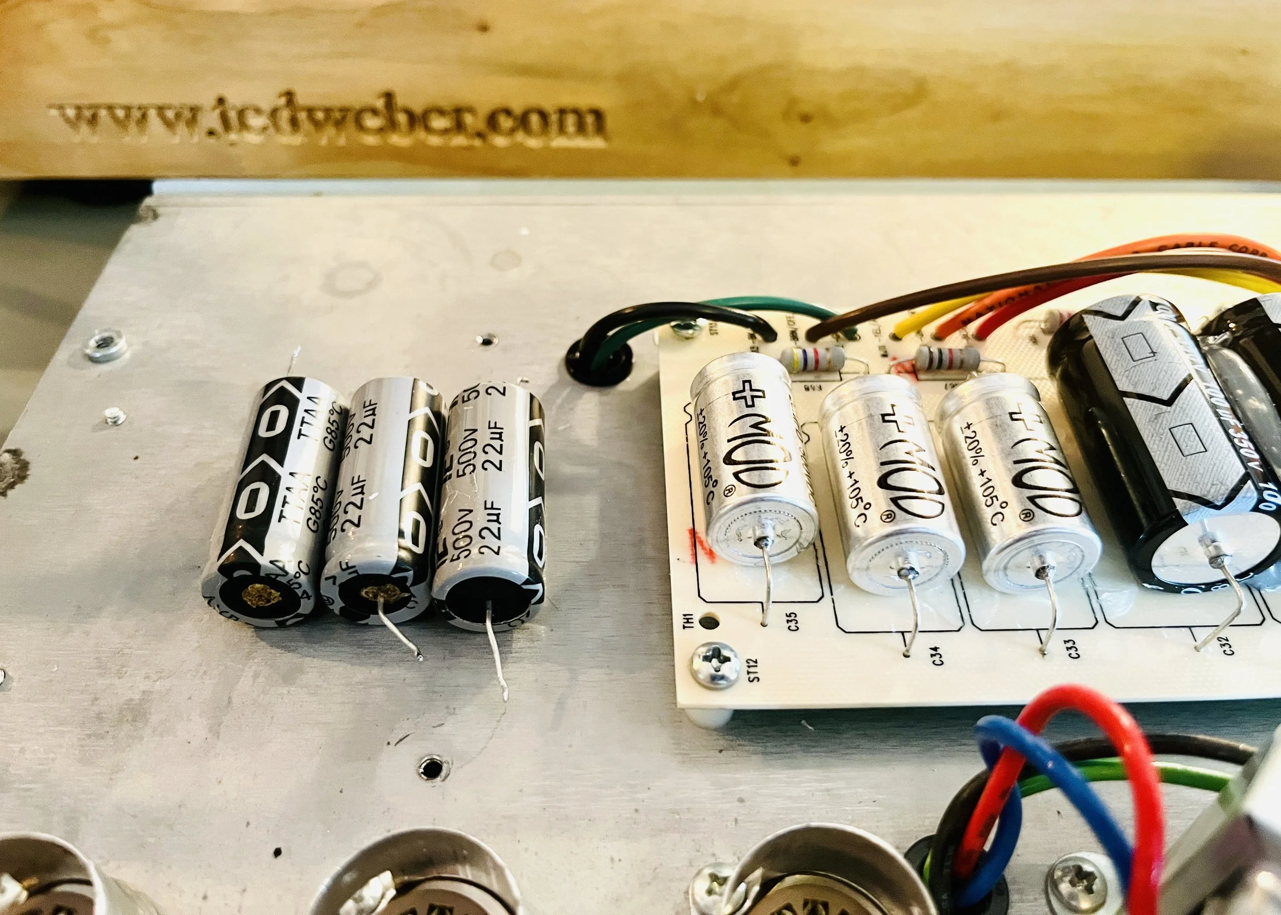 Old Leaky Caps/New Caps