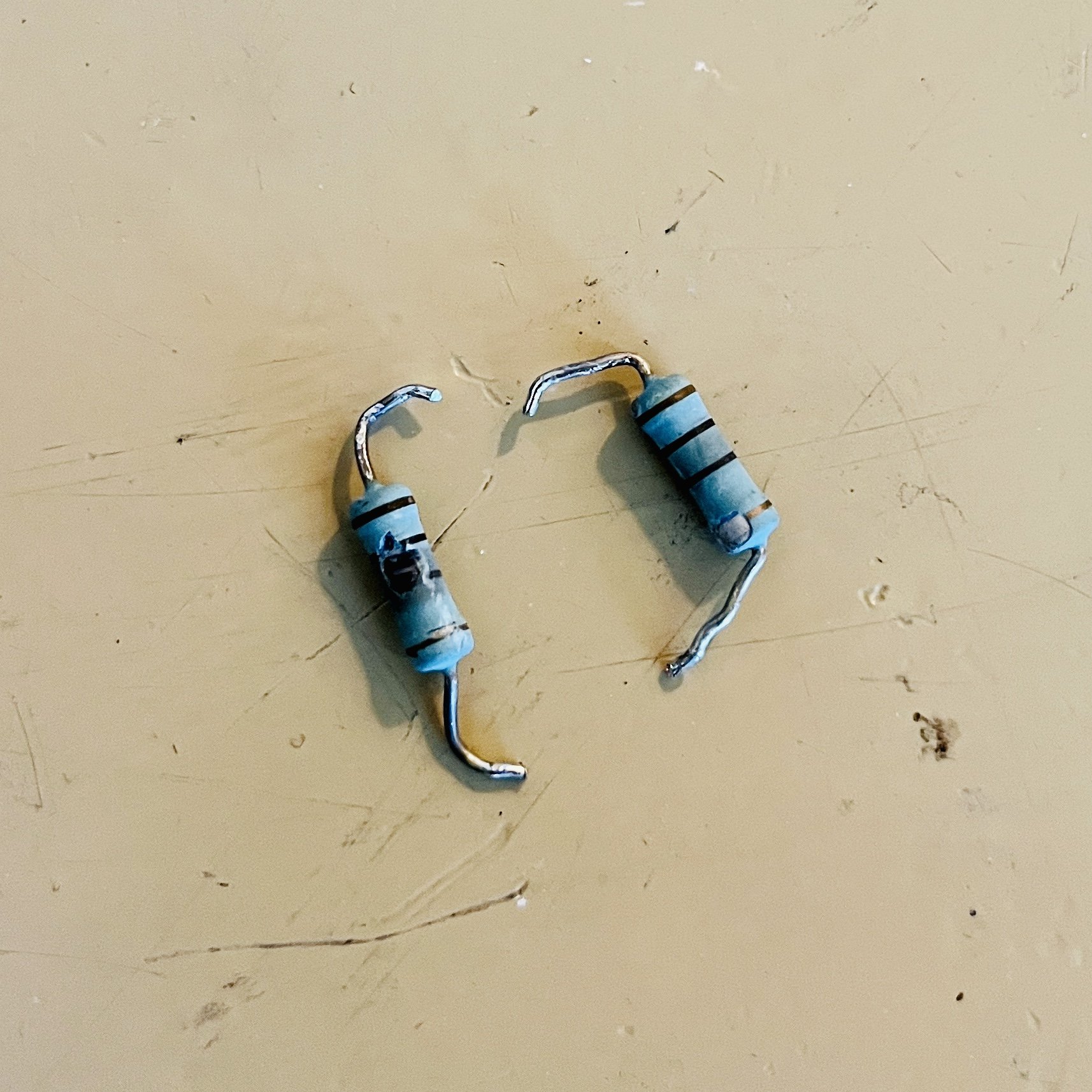 Old Screen Resistors
