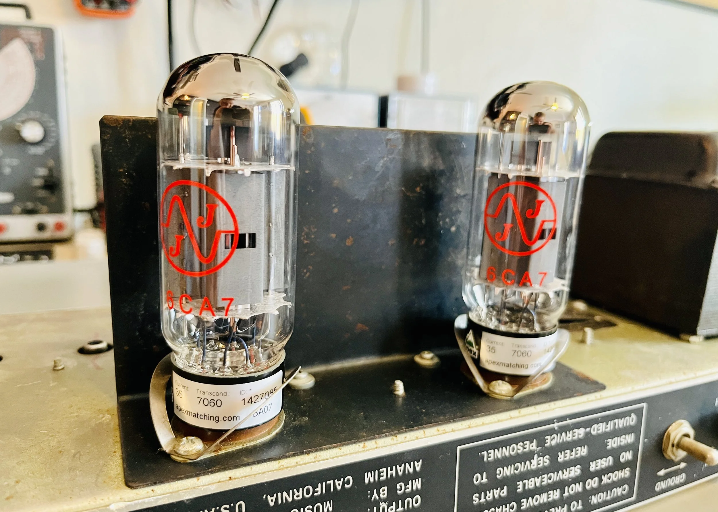 New 6CA7 Matched Pair