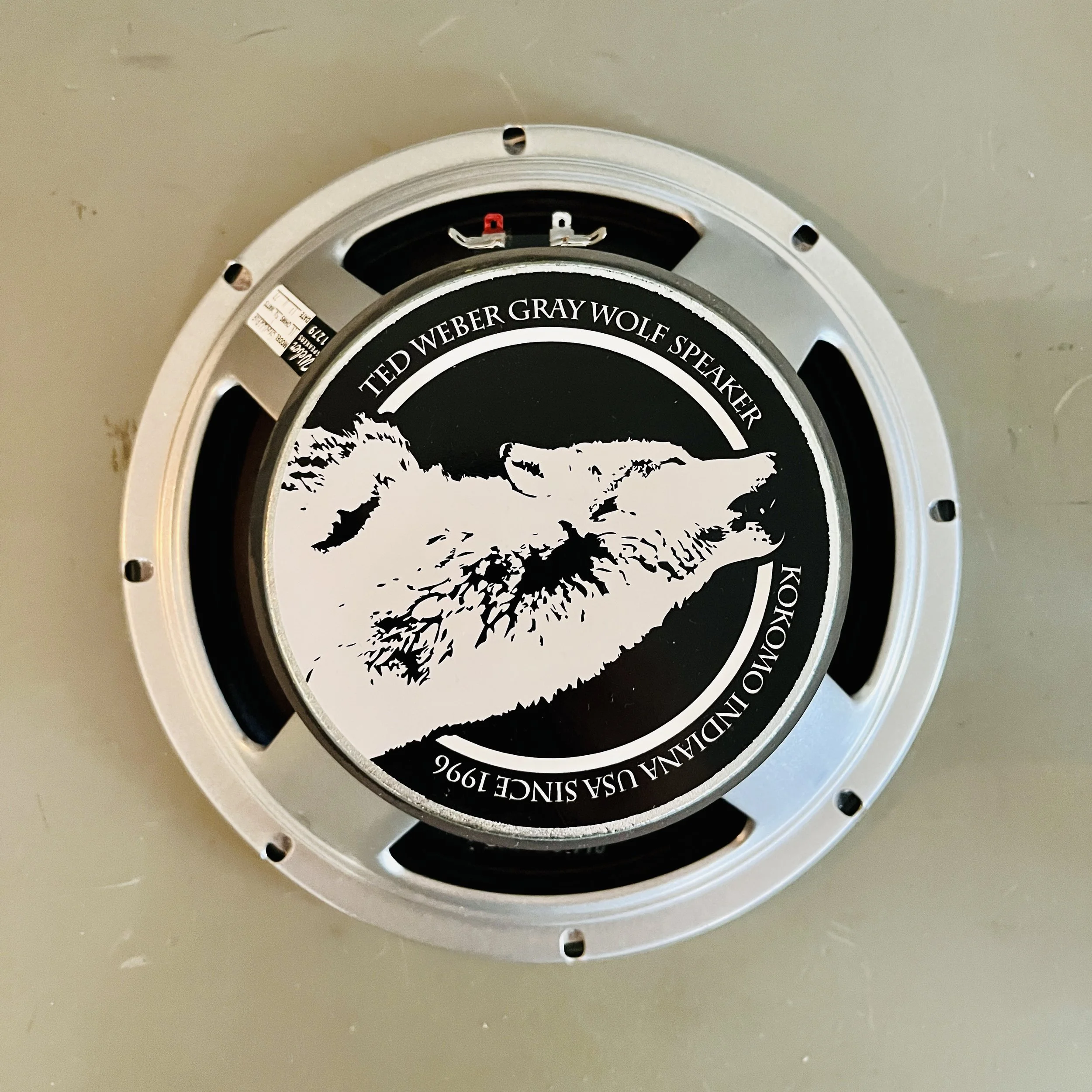 New Weber 10" Speaker