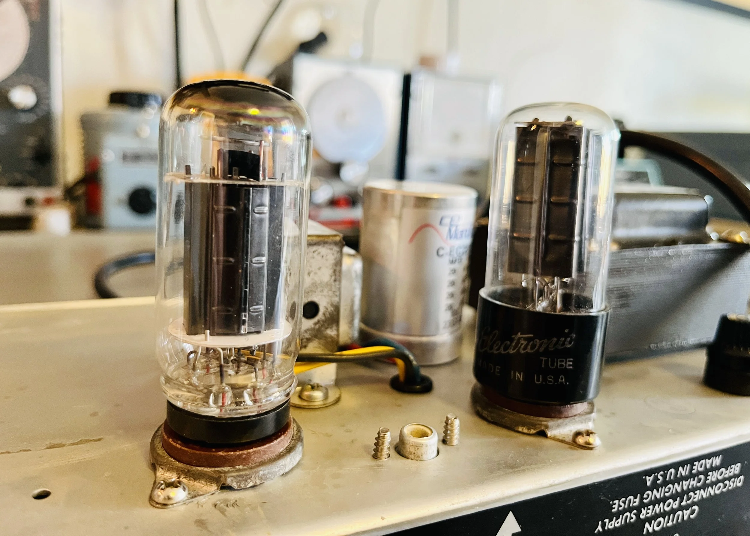 Sylvania 6V6GT + GE 5Y3GT