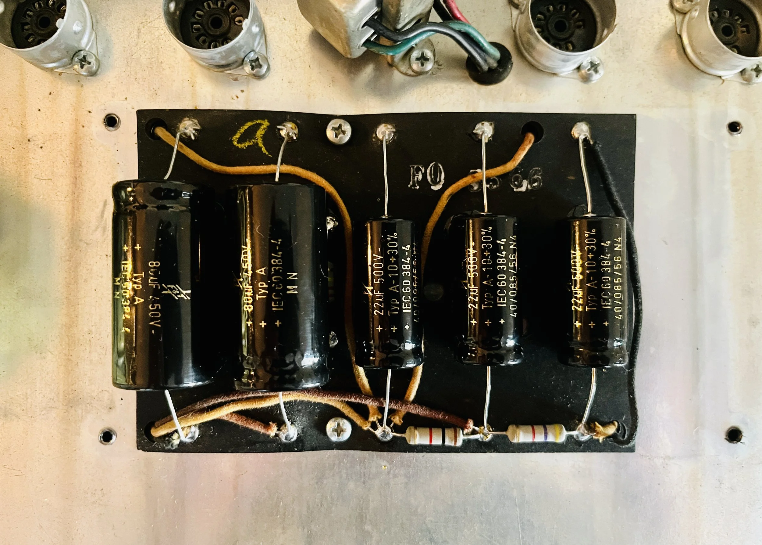 Restored Filter Cap Board