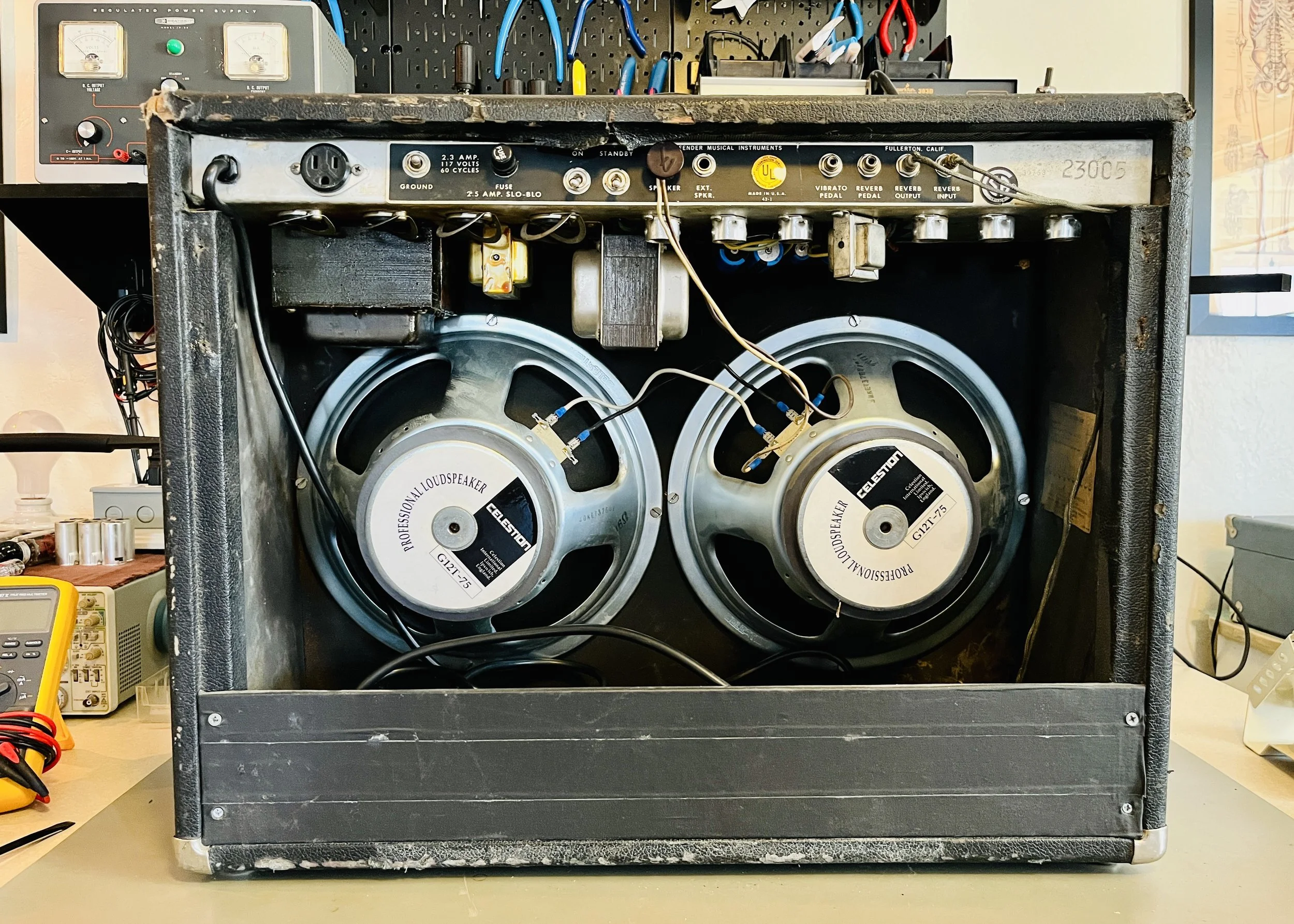 Back - Old Speakers - Panels Off