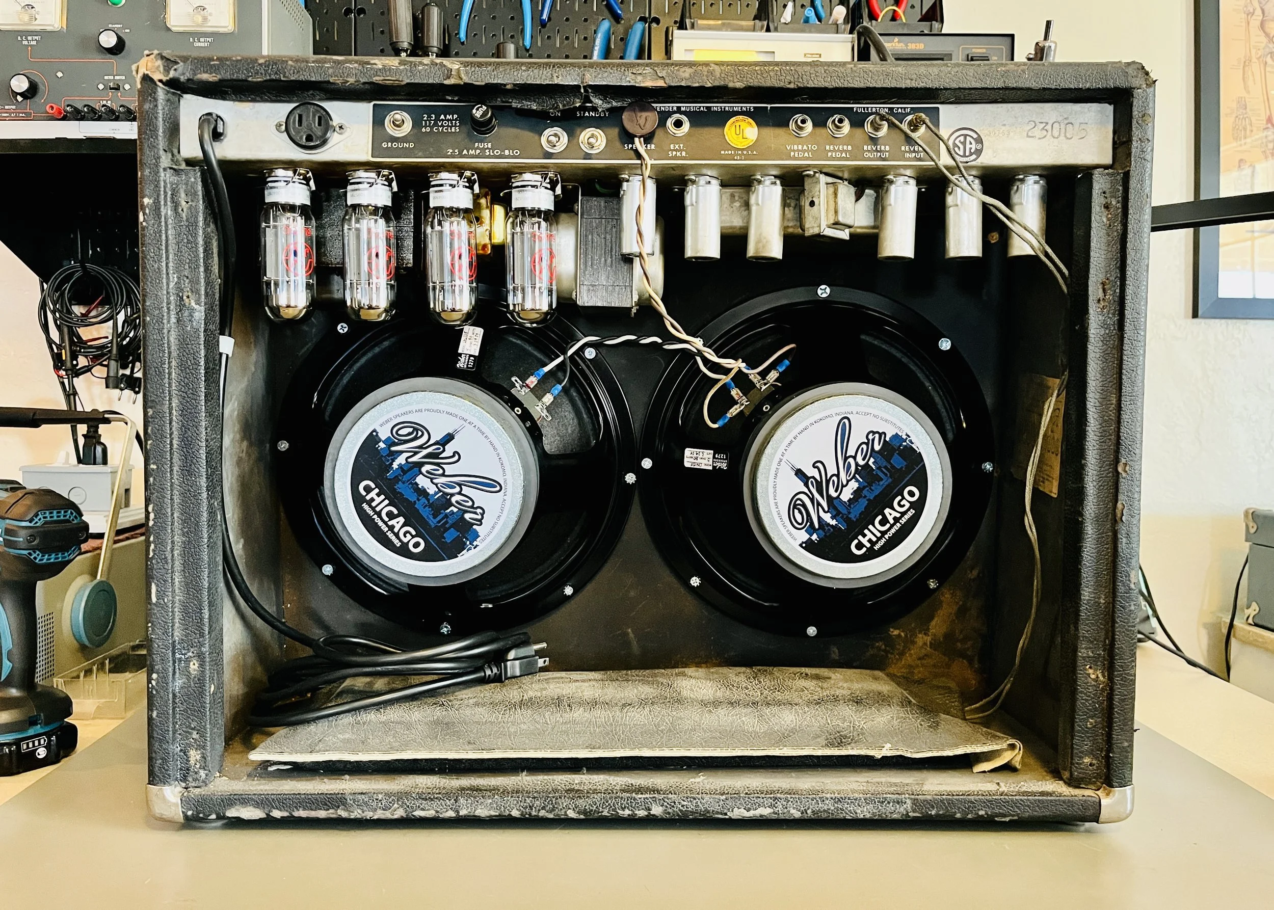 Back - New Speakers - Panels Off