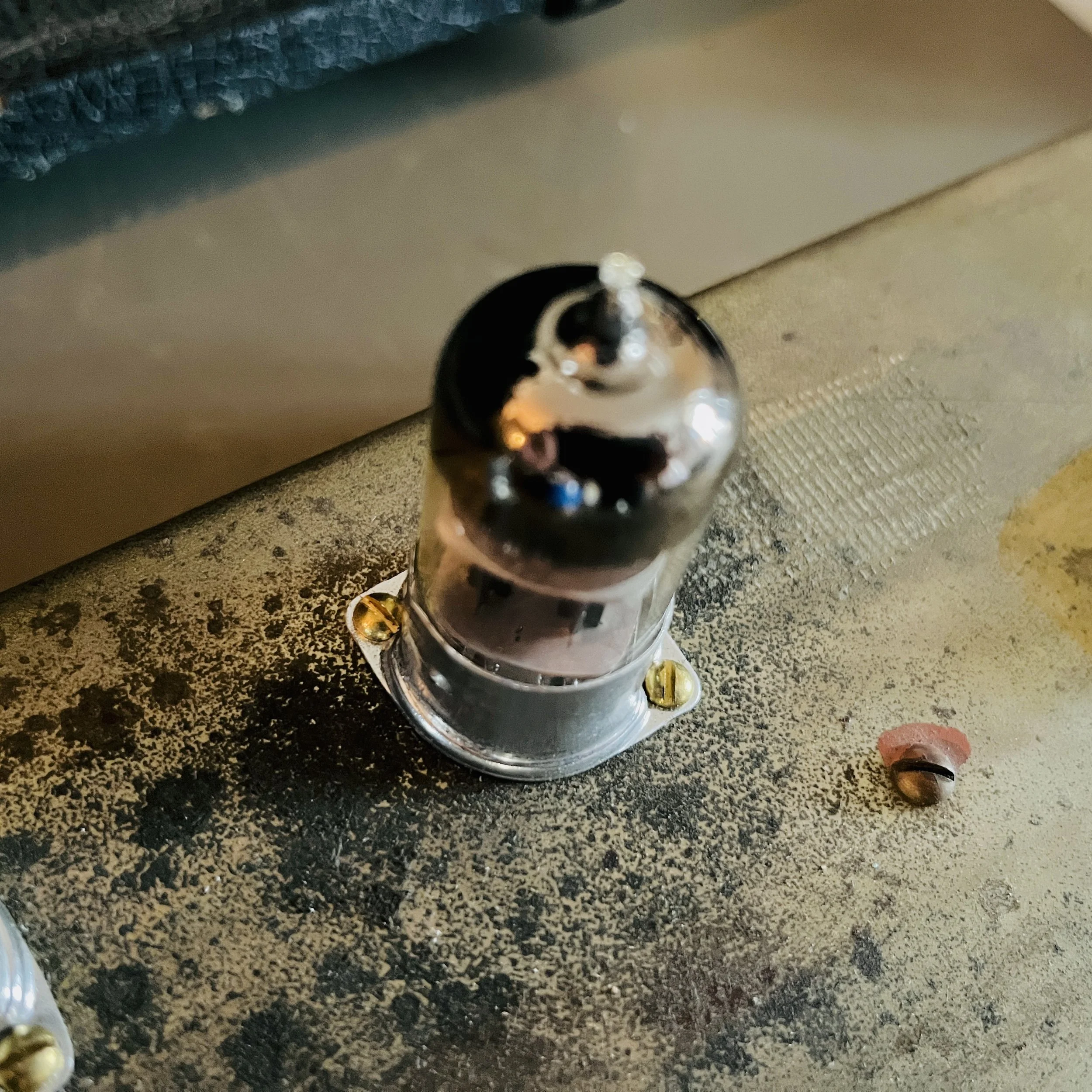 New Brass Hardware - Closeup