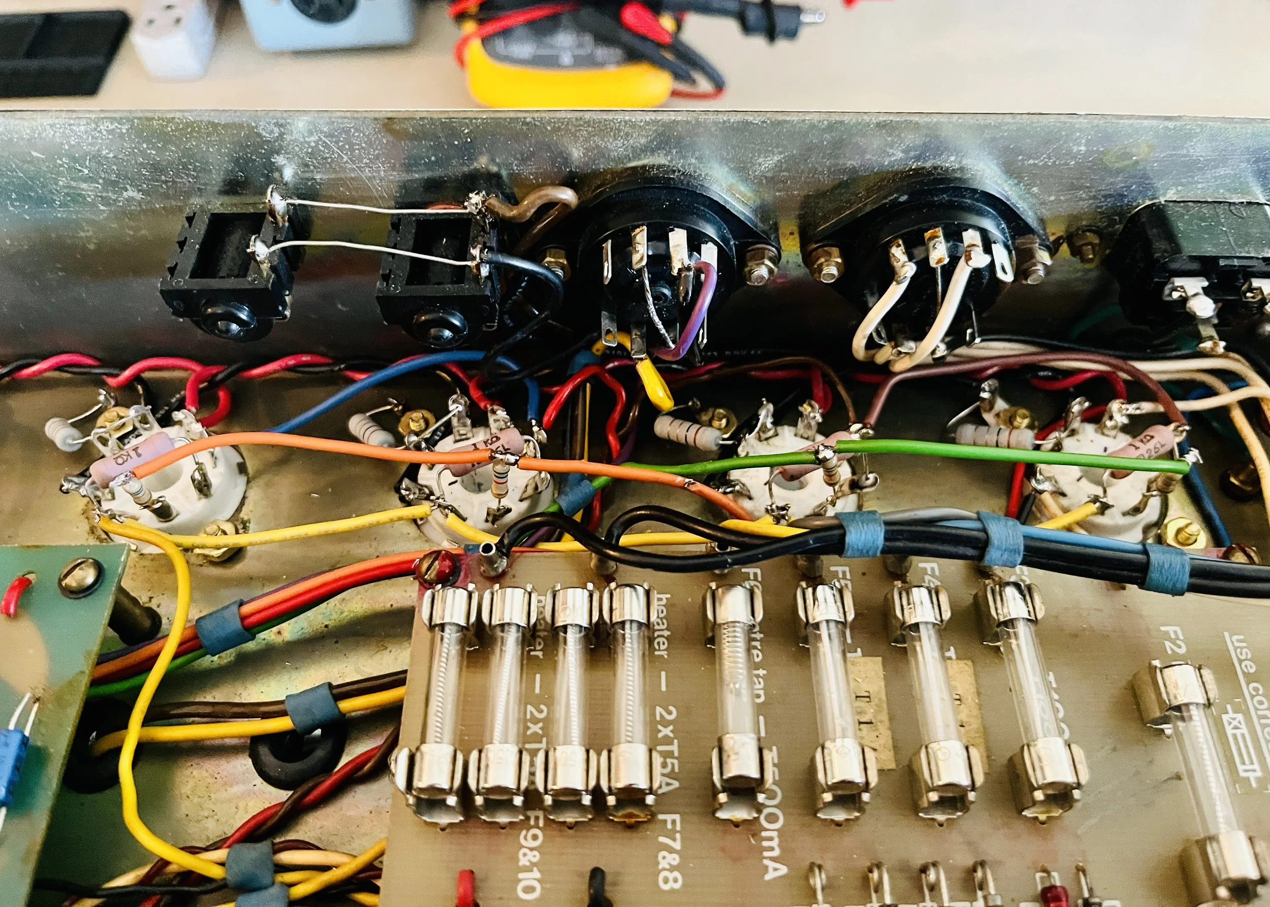 New Power Tube Section - Closeup