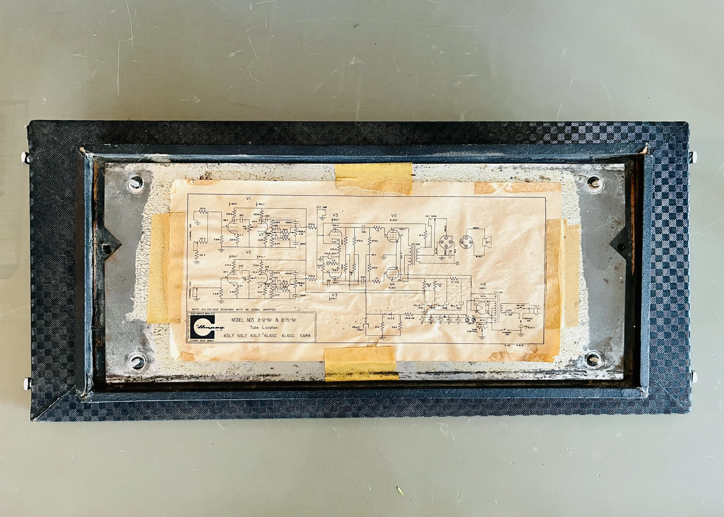 Chassis Tray Before - 1