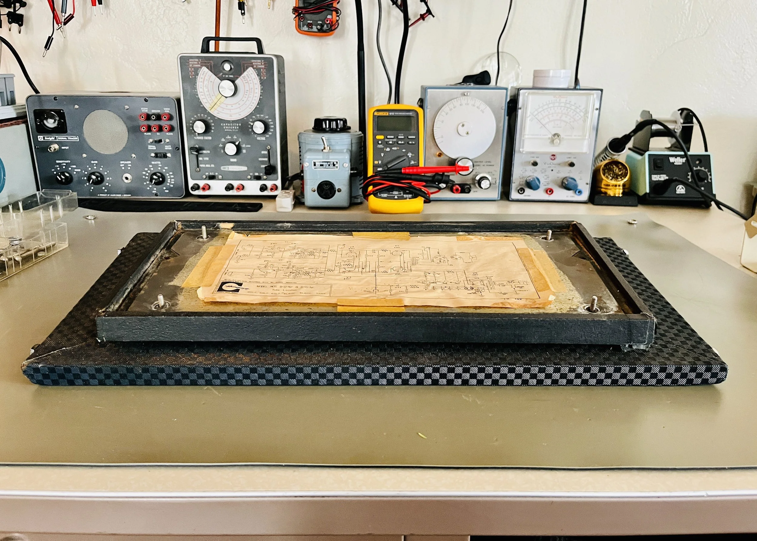 Chassis Tray Before - 2