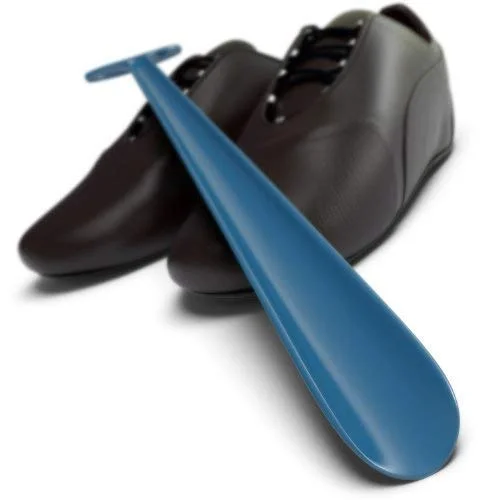This shoe horn is valuable for both hip and knee surgeries. Sometimes an MD or your therapist will tell you that you cannot bend beyond 90 degrees at the hip. This makes it increasingly difficult to put on your shoes. This shoe horn will help you independently put on your shoes without having to bend.