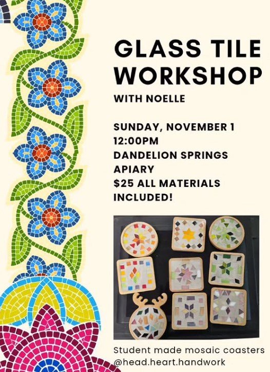 Glass Mosaic Tile Workshop