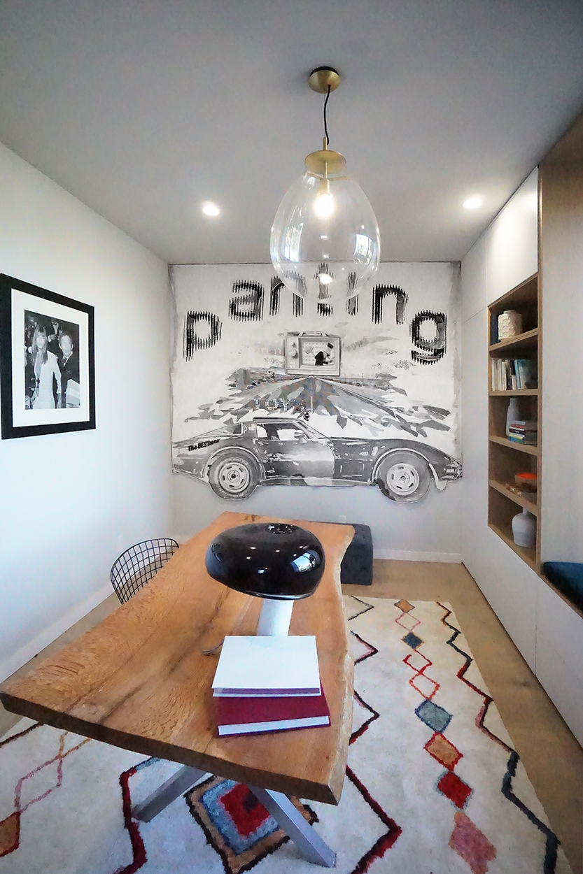 Corvette Panting - Residence in Mar Vista, Los Angeles
