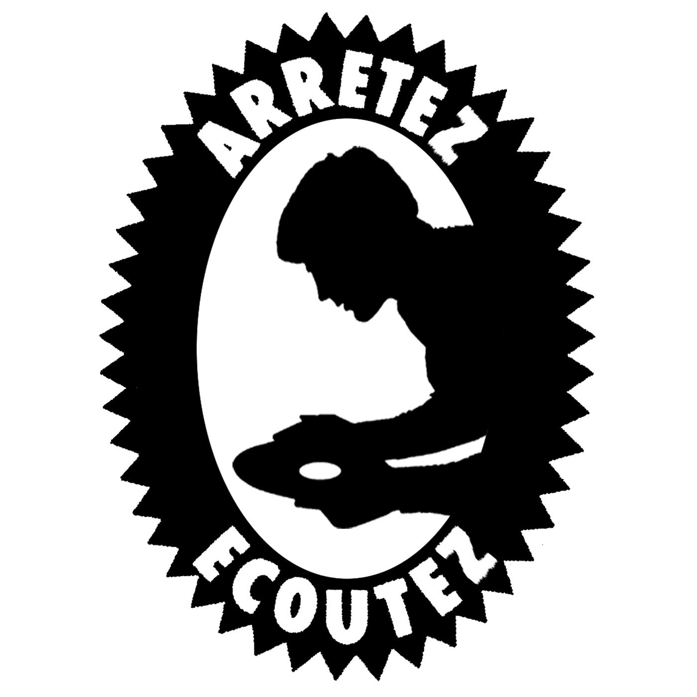 ARRETEZ ECOUTEZ logo.