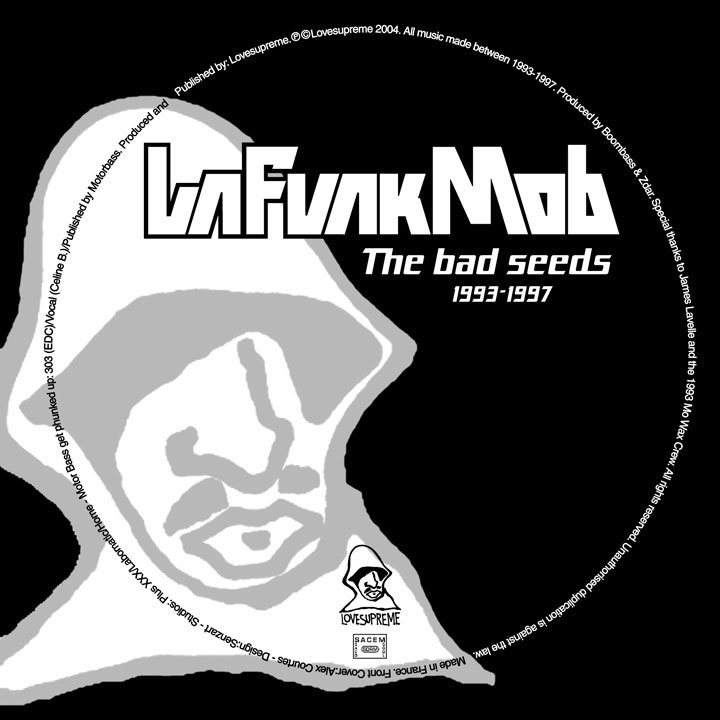 La Funk Mob - The Bad Seeds 1993-1997. CD artwork 2004.