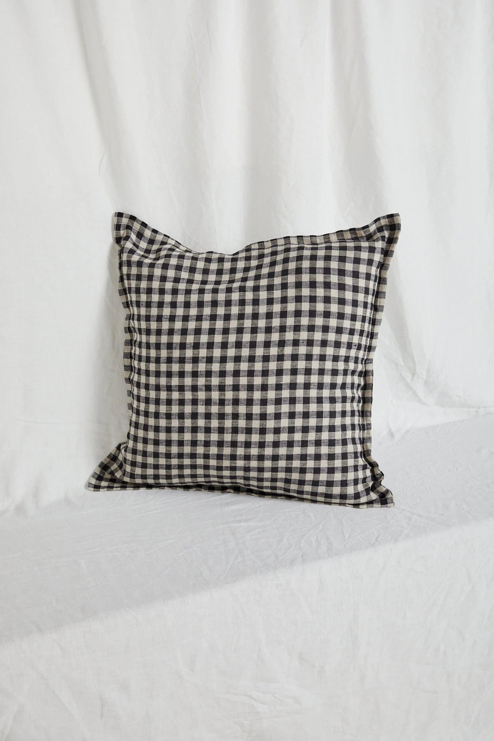gingham cushion