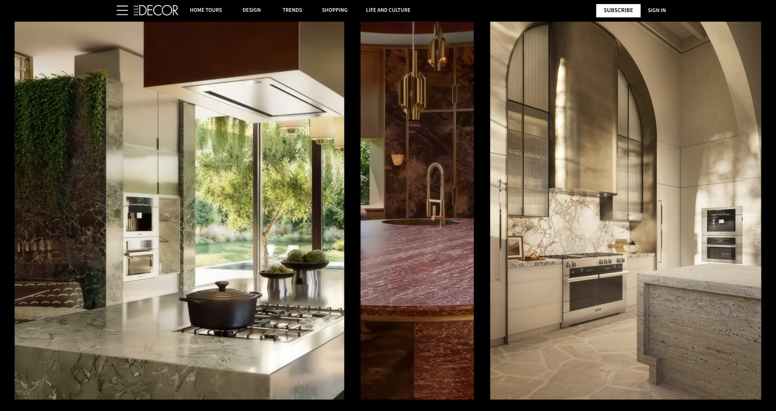 kitchen design and modern renovation miele Luis fernandez Elle decor